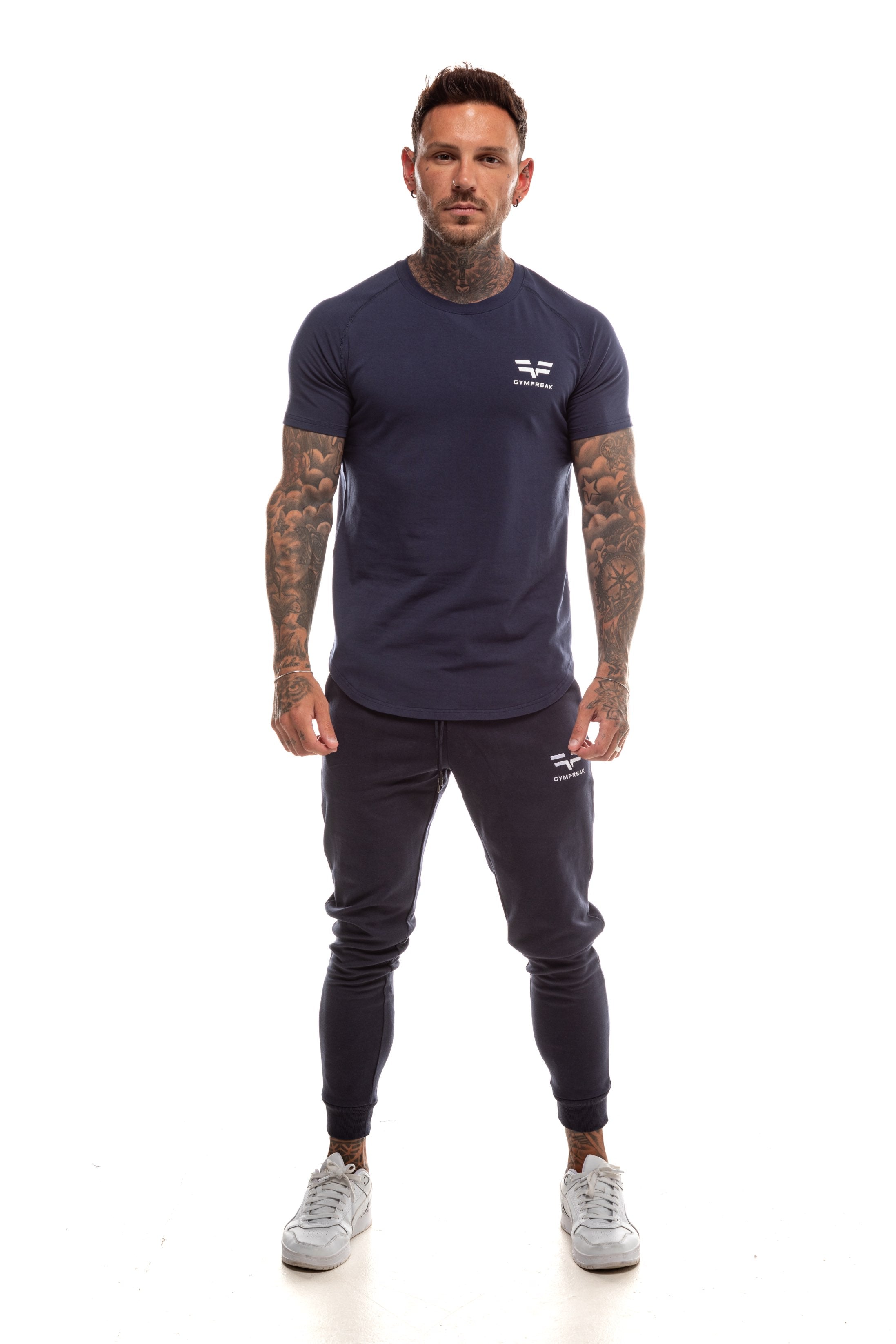 GymFreak Mens Members T-shirt - Navy Blue