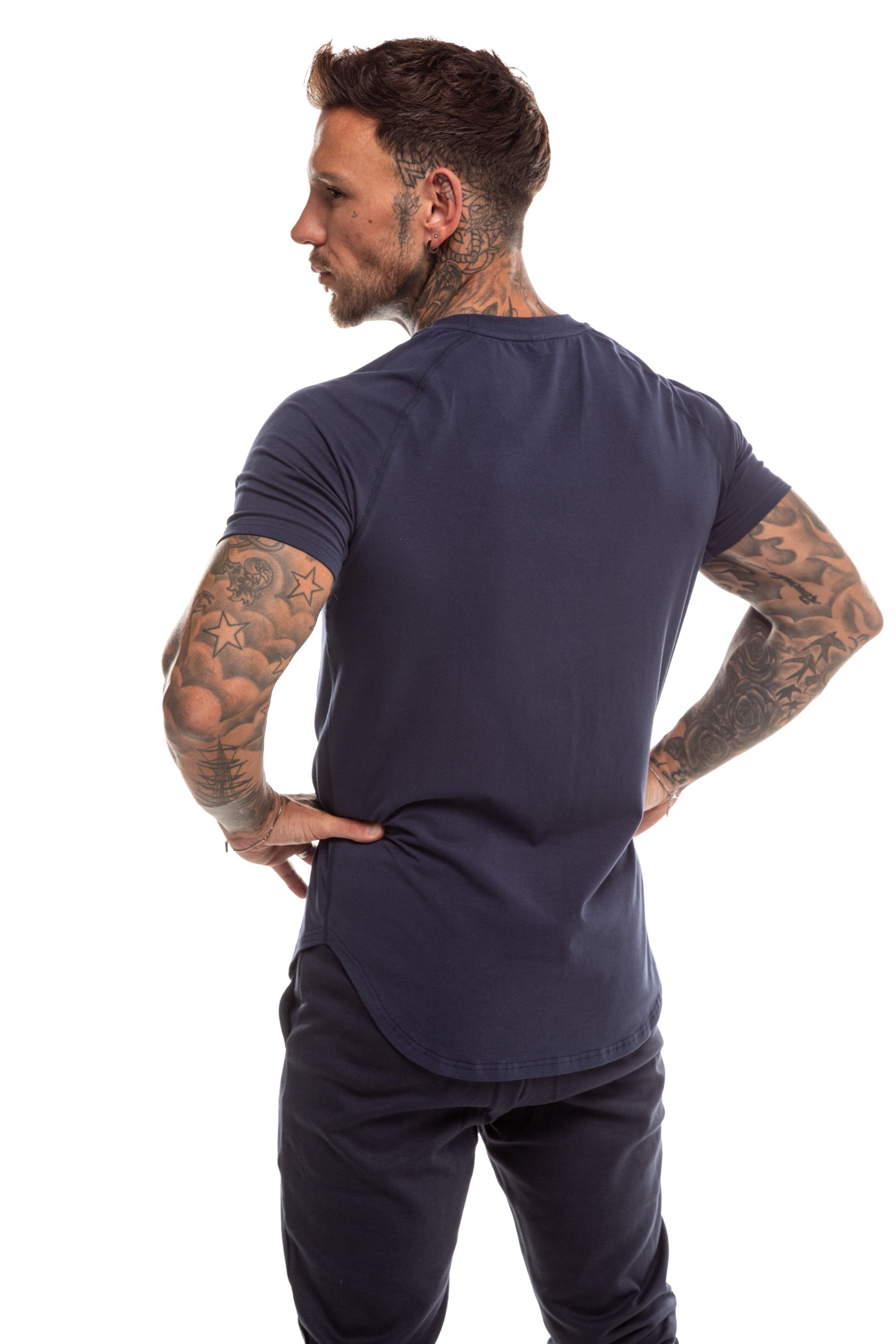 GymFreak Mens Members T-shirt - Navy Blue