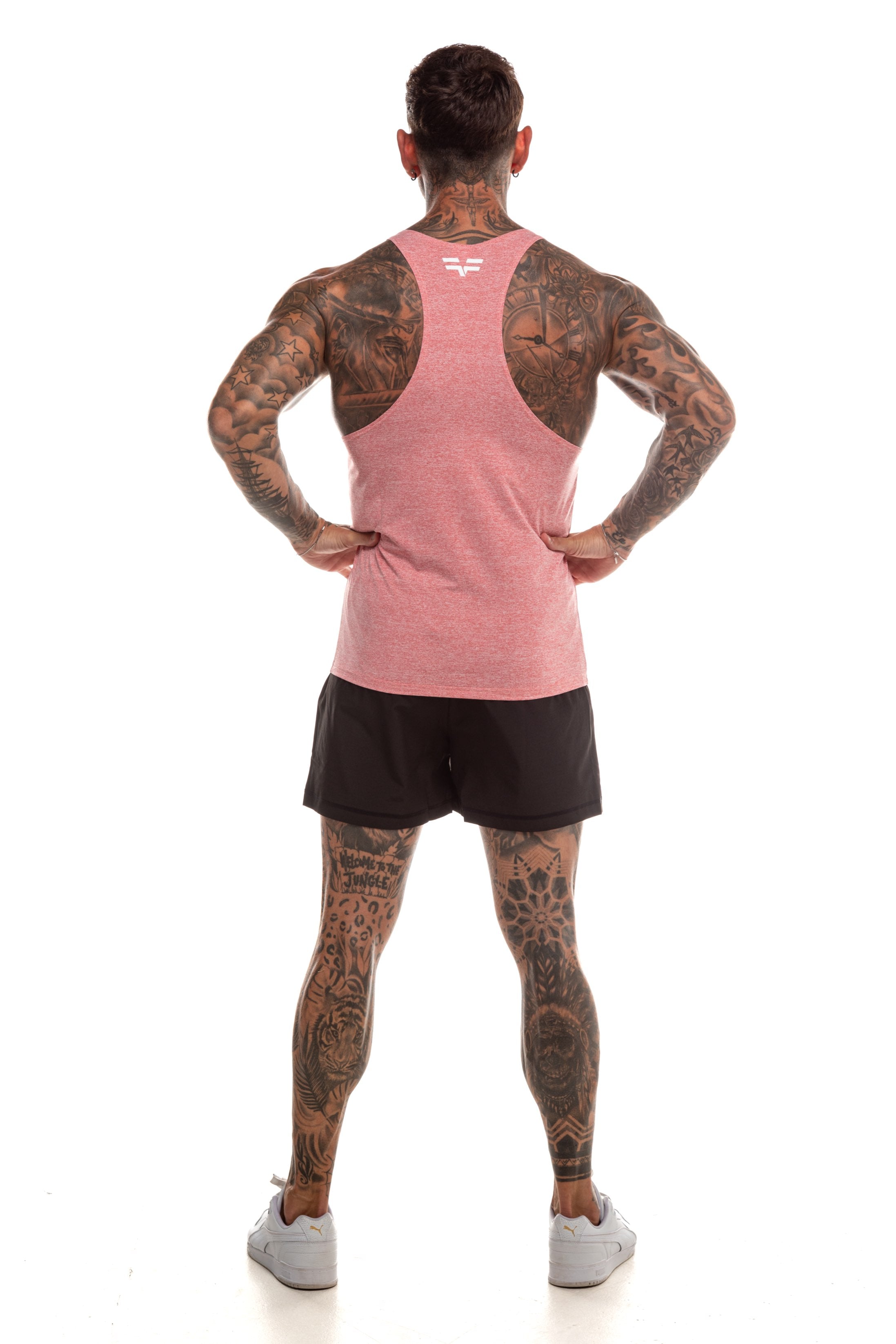 GymFreak Mens Active Vest - Red