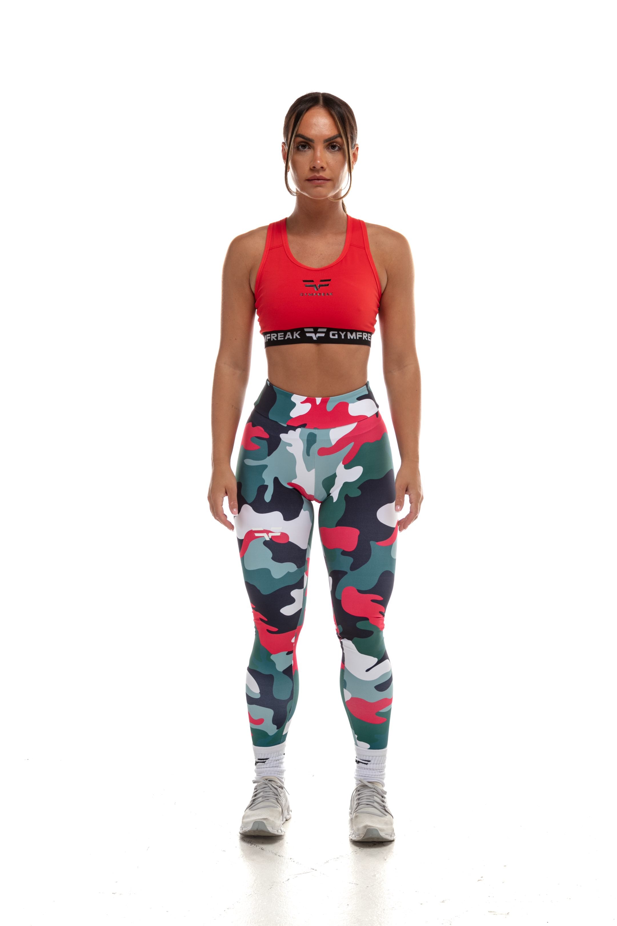 GymFreak Womens Pro Bra - Red