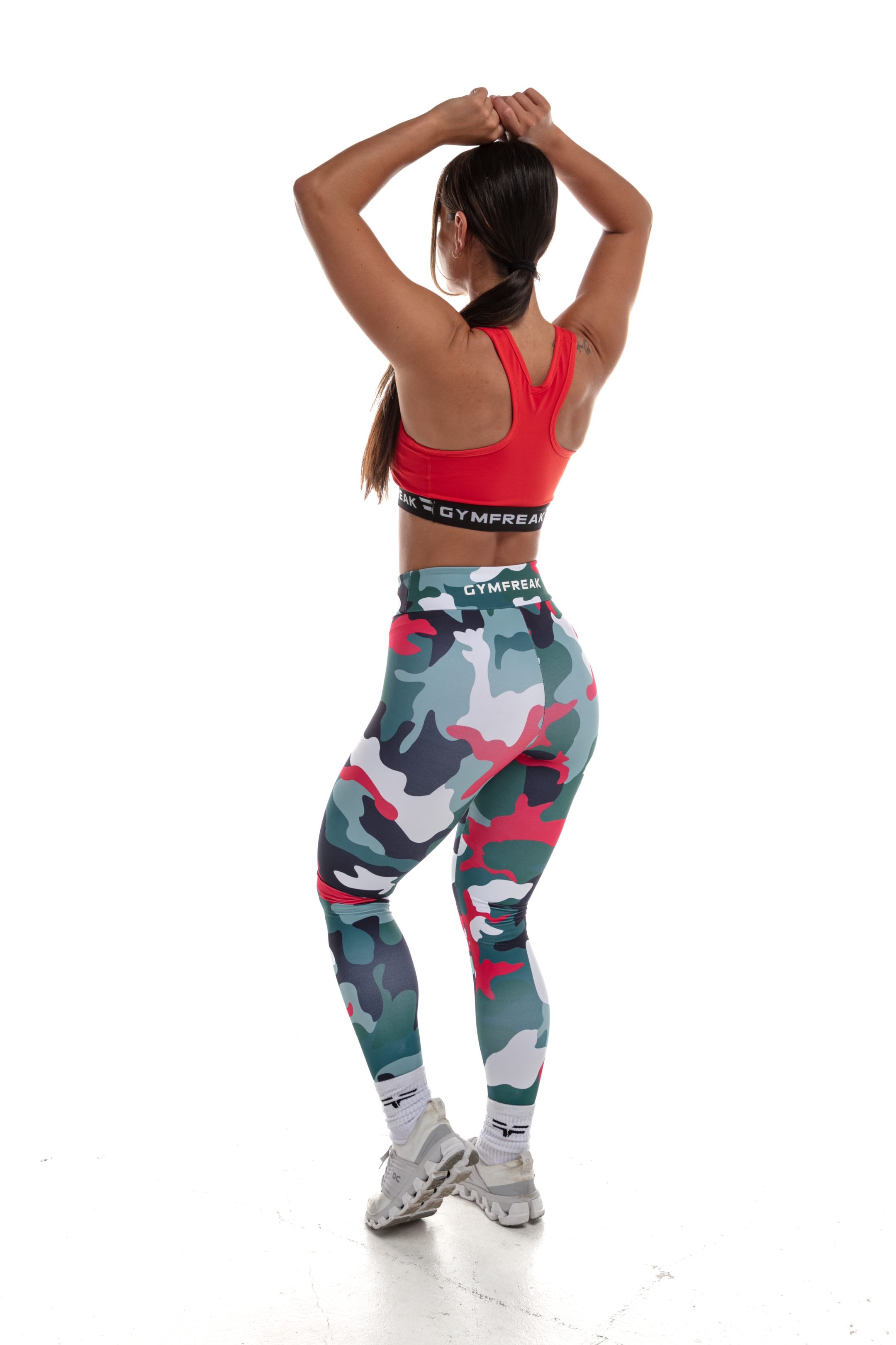 GymFreak Womens Pro Bra - Red