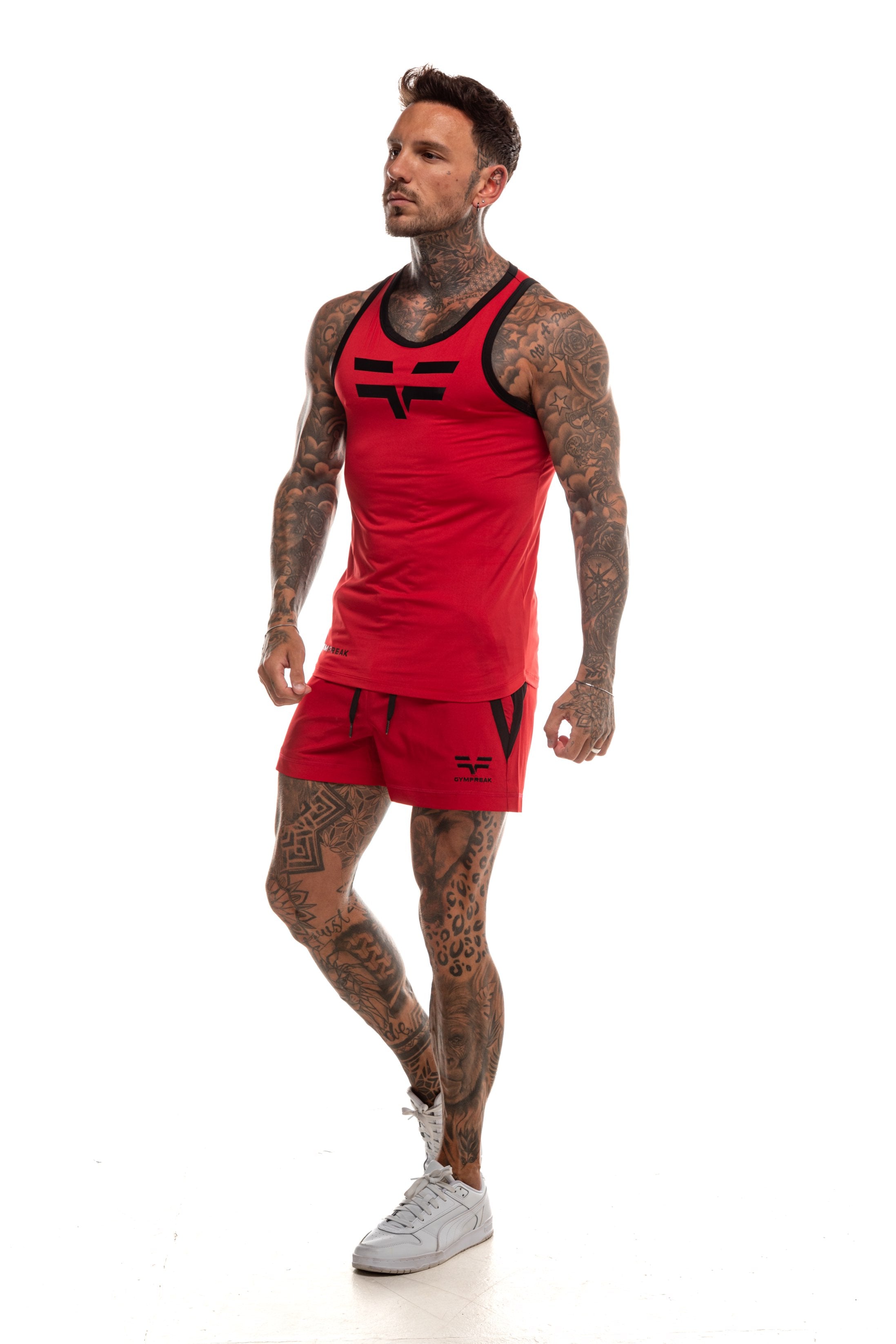 GymFreak Mens Pro Vest - Red