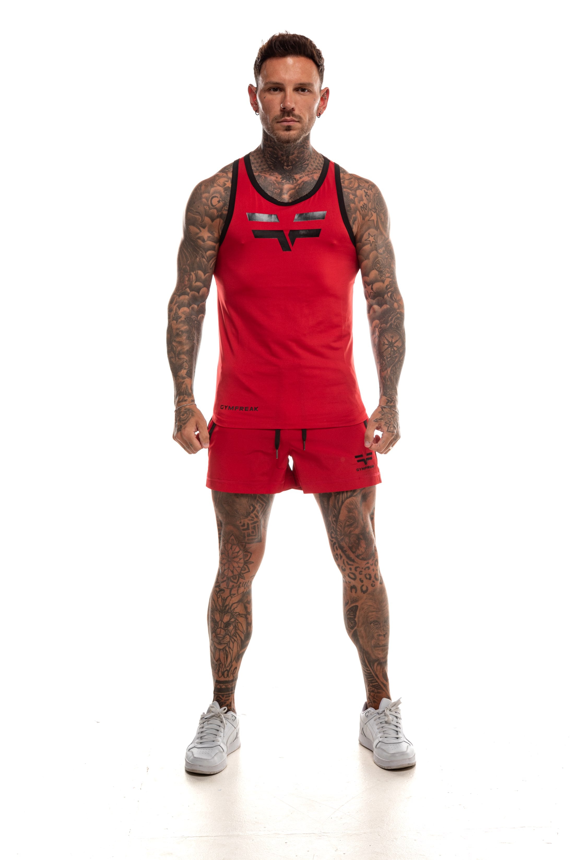 GymFreak Mens Pro Vest - Red