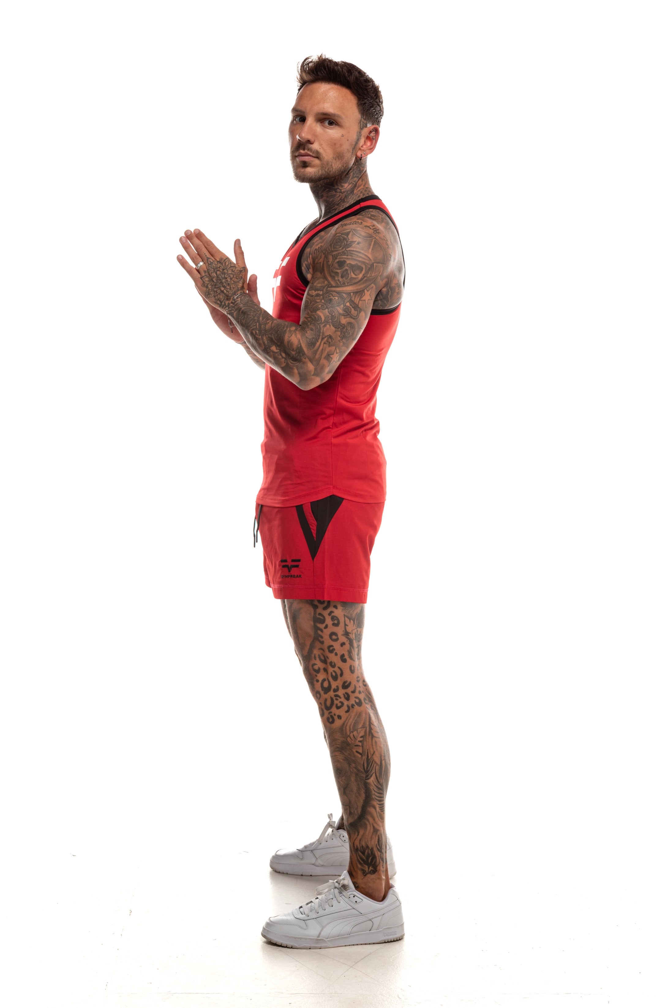 GymFreak Mens Pro Vest - Red
