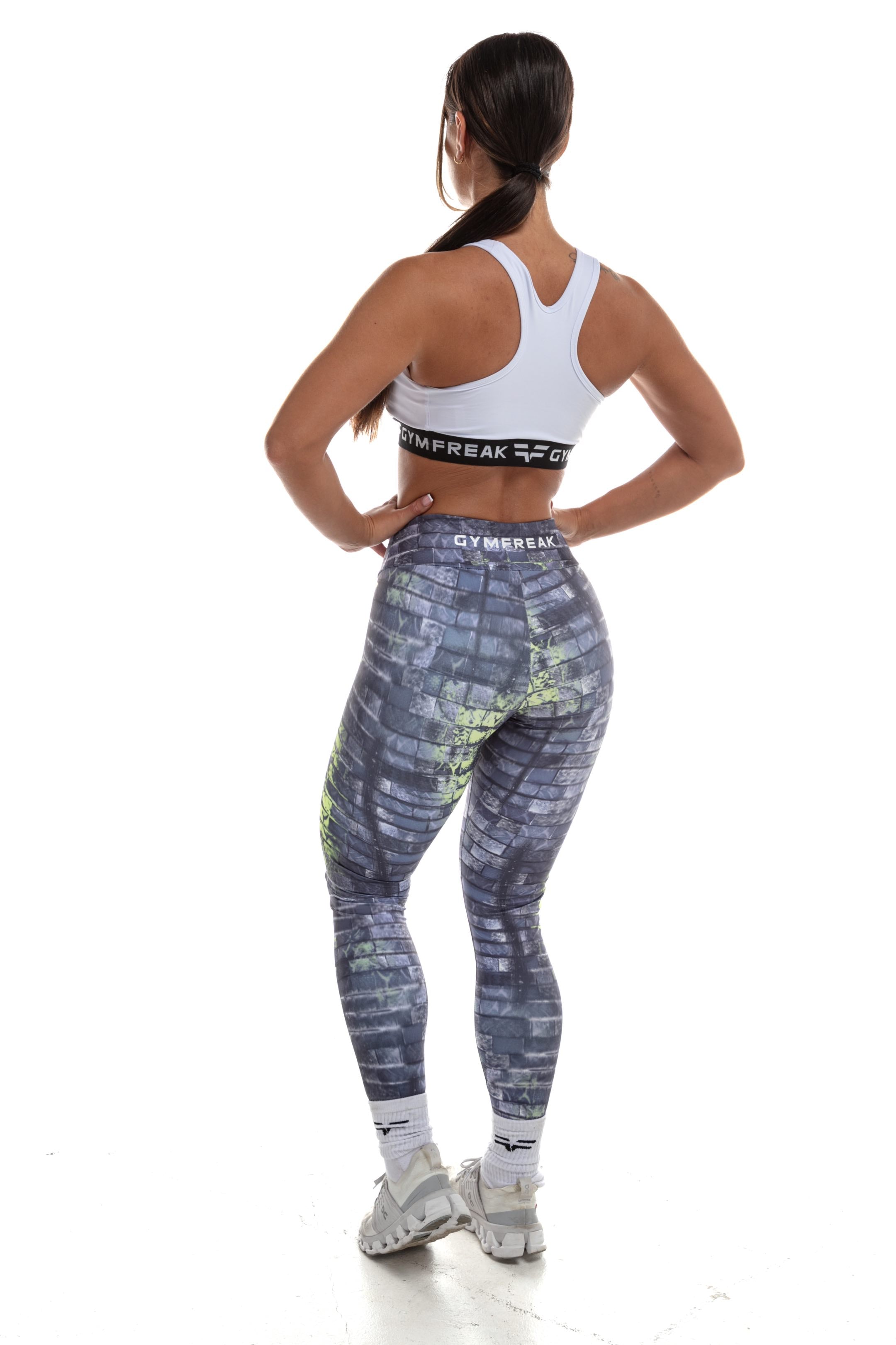 GymFreak Womens Pro Bra - White