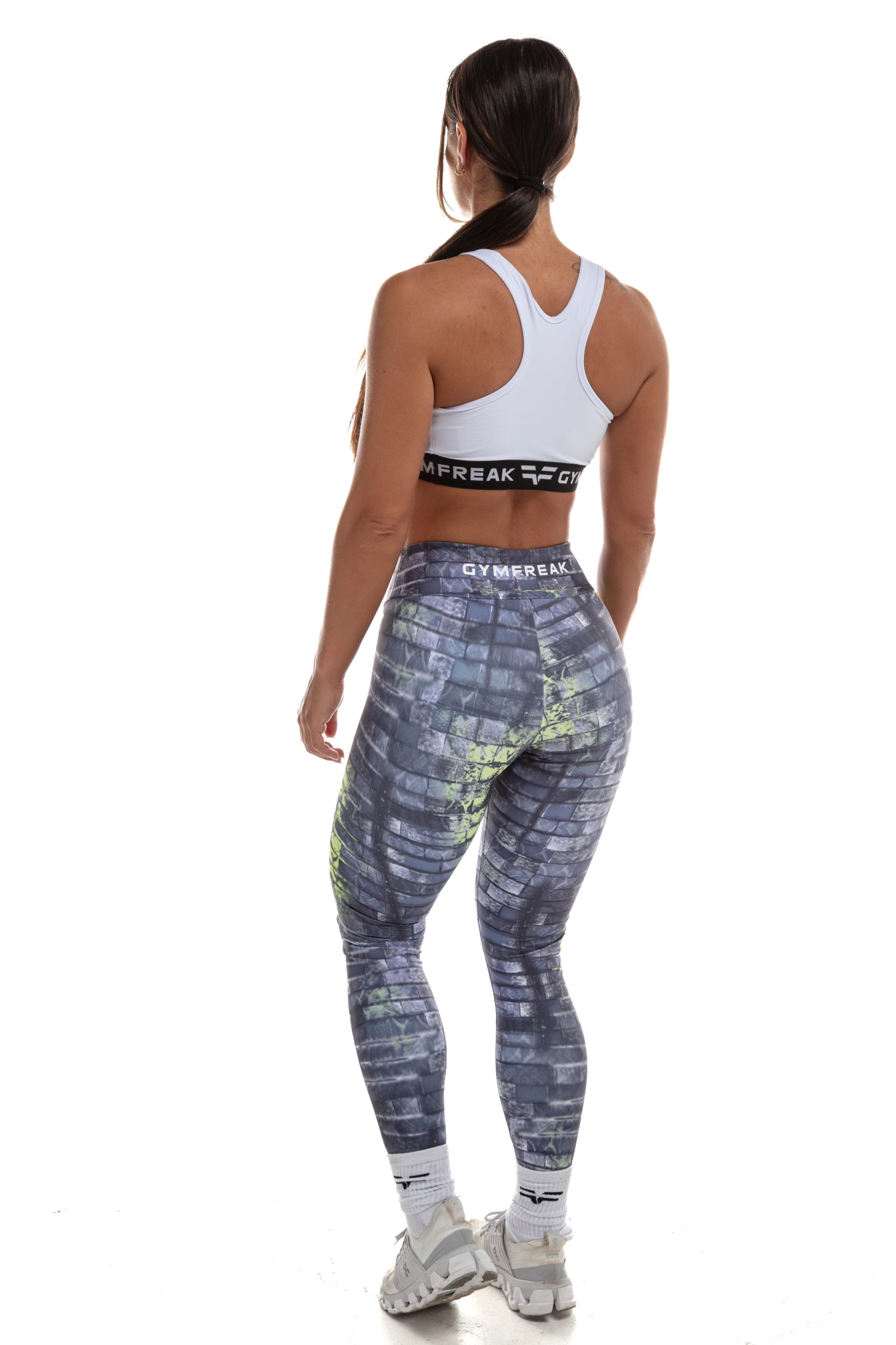 GymFreak Womens Pro Bra - White