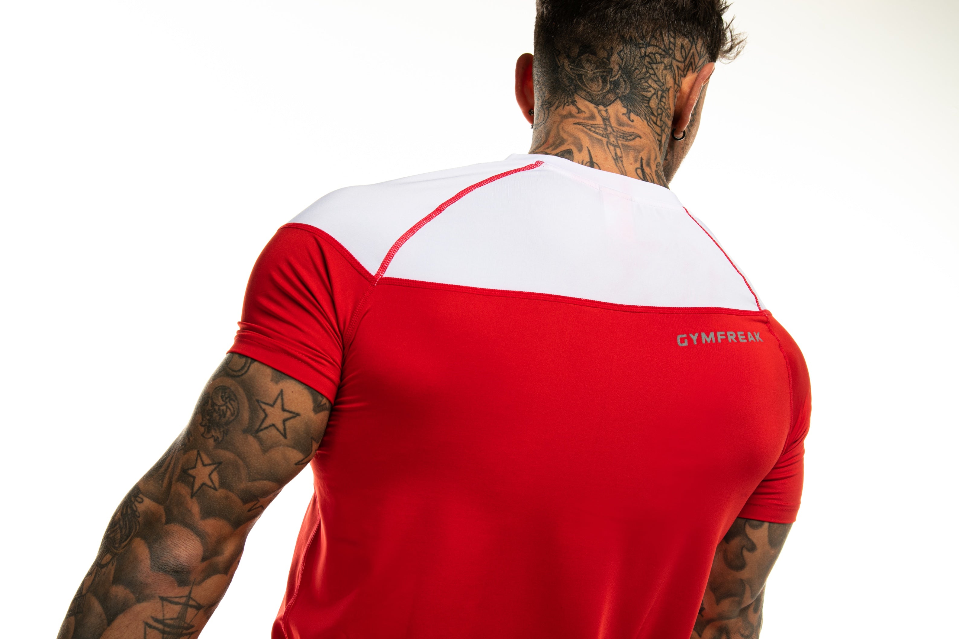GymFreak Mens Pro T-Shirt - Red
