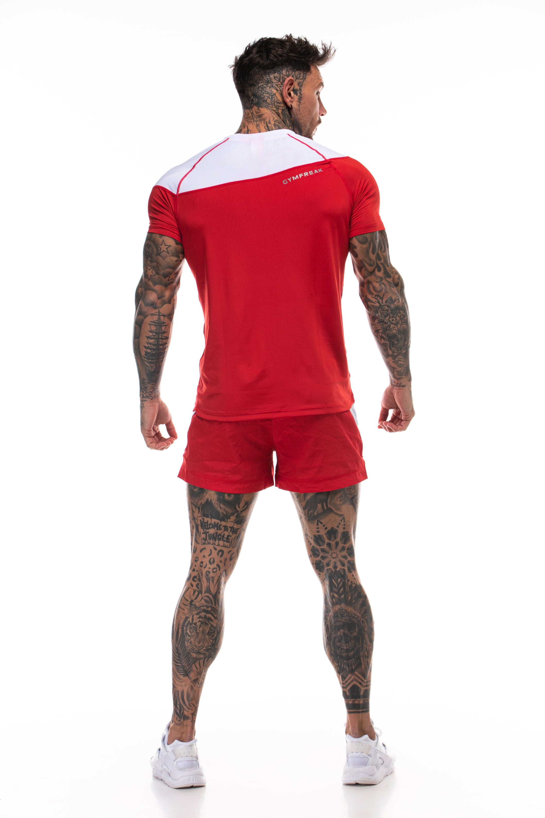GymFreak Mens Pro T-Shirt - Red