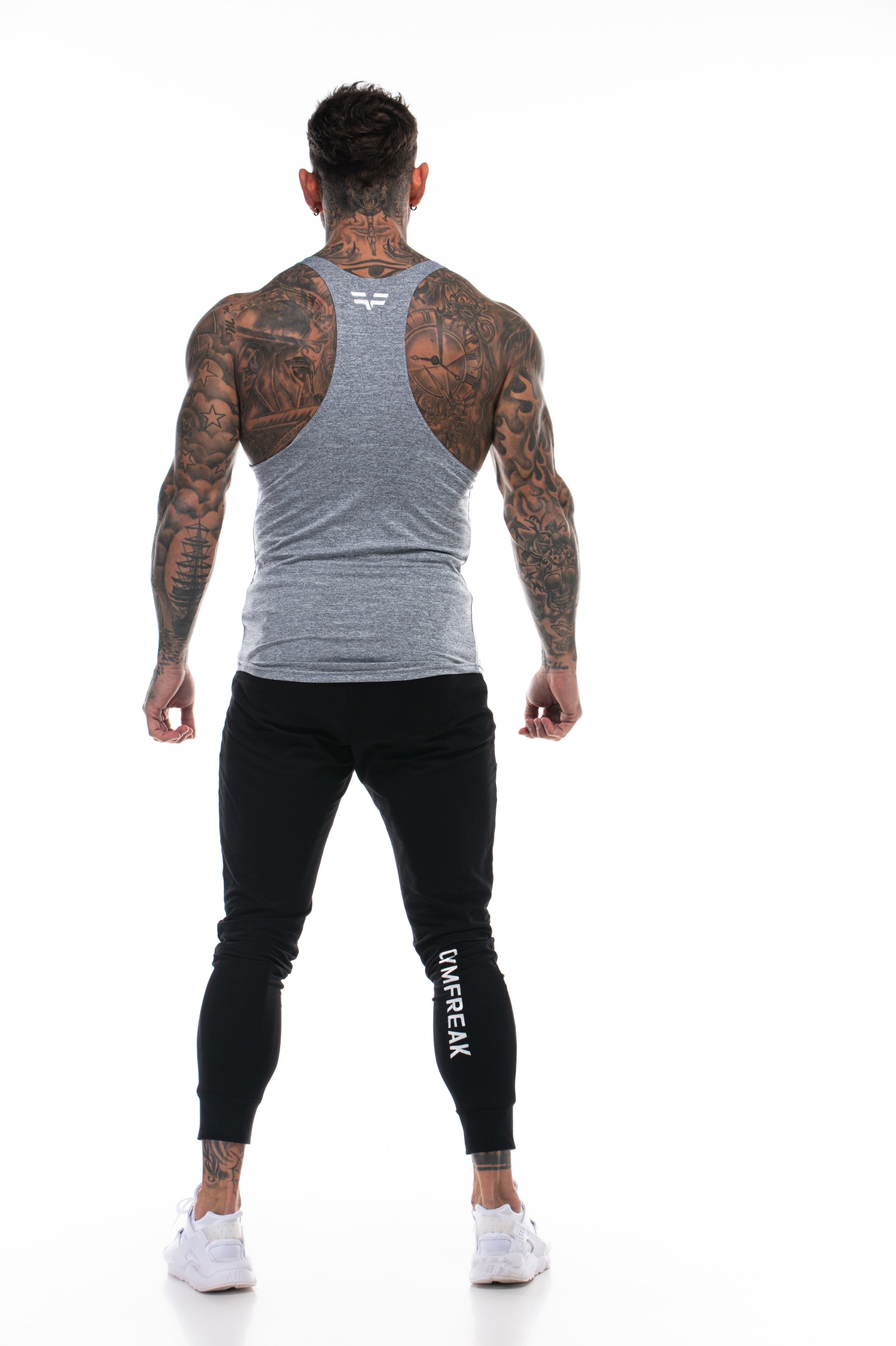 Gilet Active GymFreak Hommes - Gris