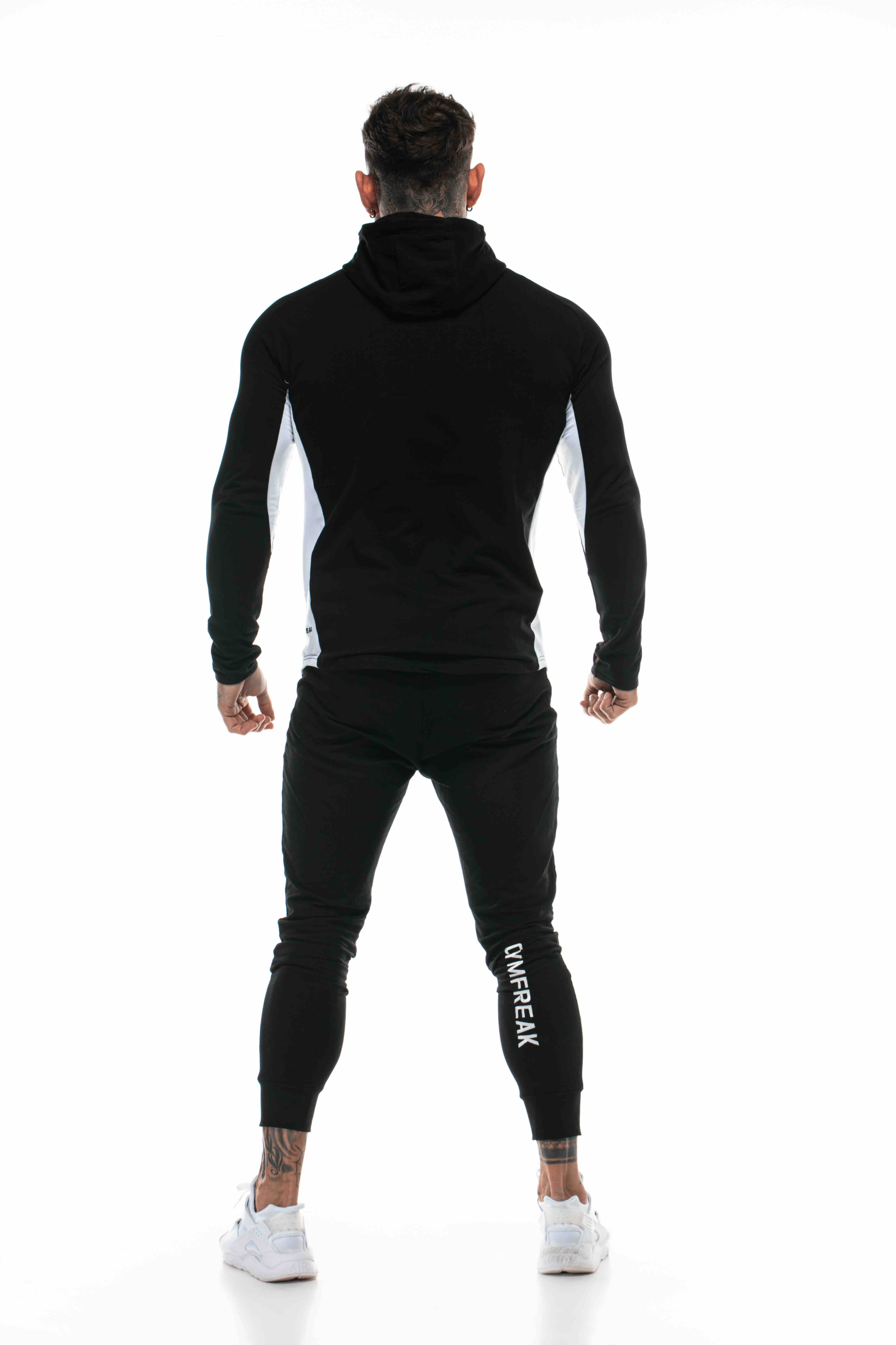 GymFreak Mens Active Hoodie - Black