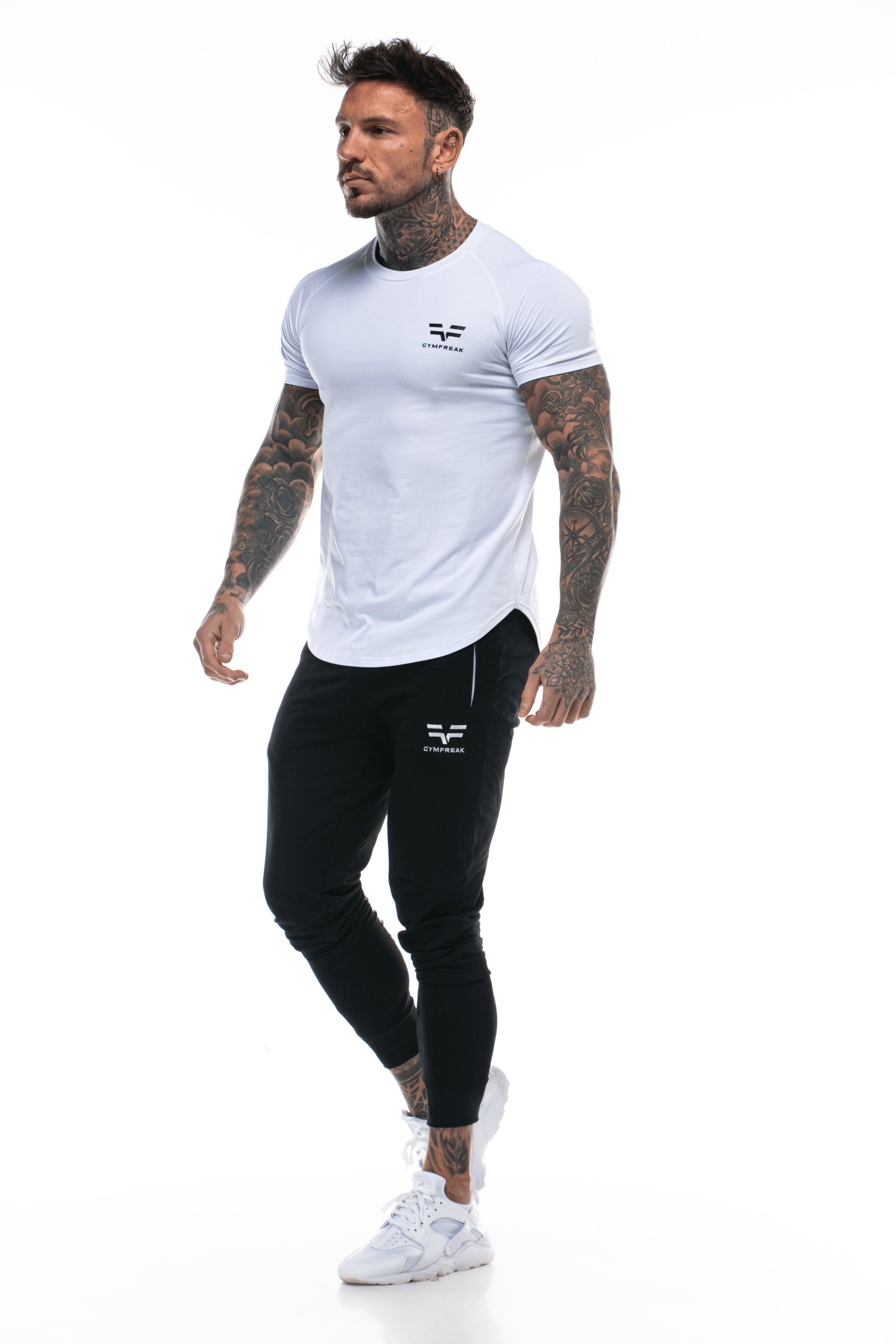 GymFreak Mens Members T-shirt - White