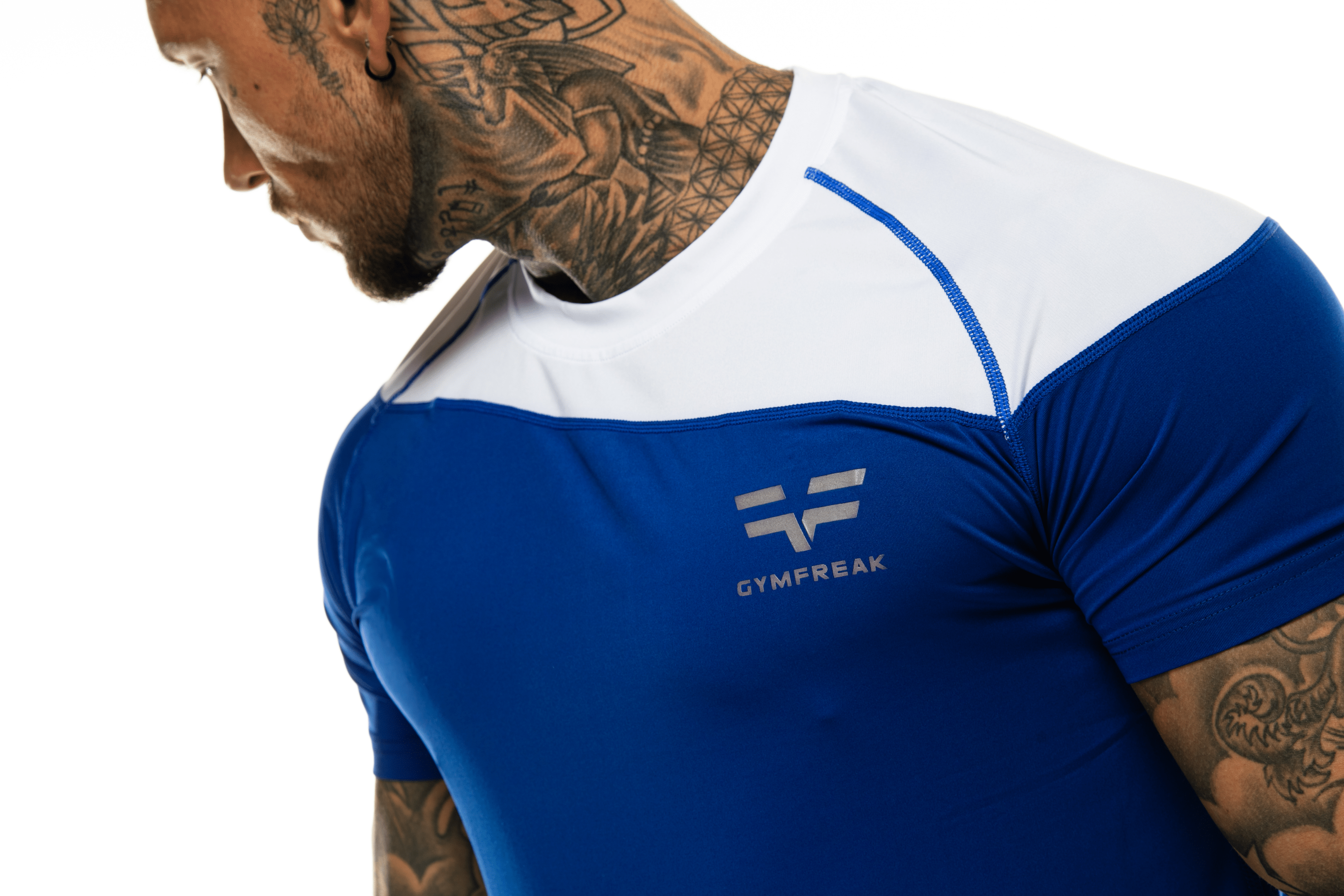 GymFreak Mens Pro T-Shirt - Blue