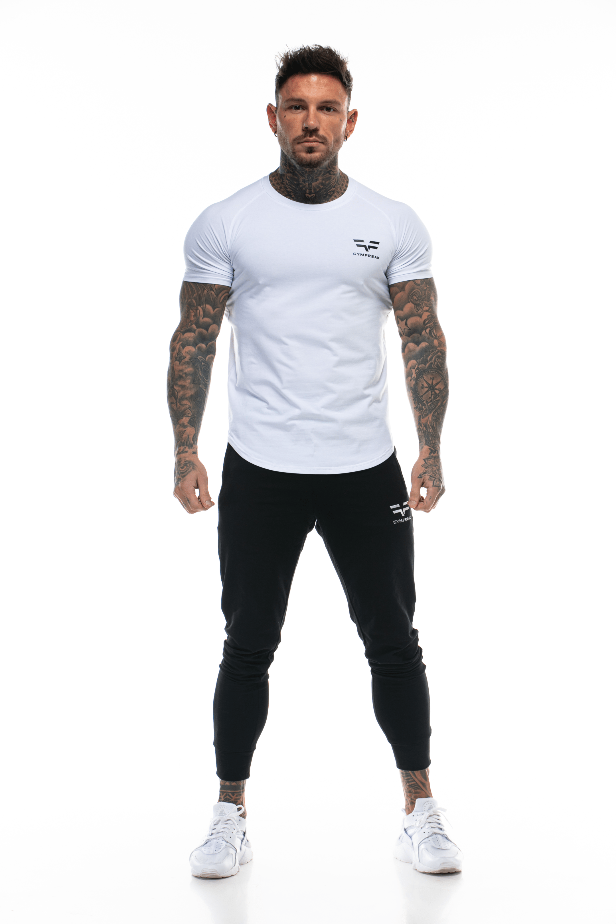 GymFreak Mens Members T-shirt - White