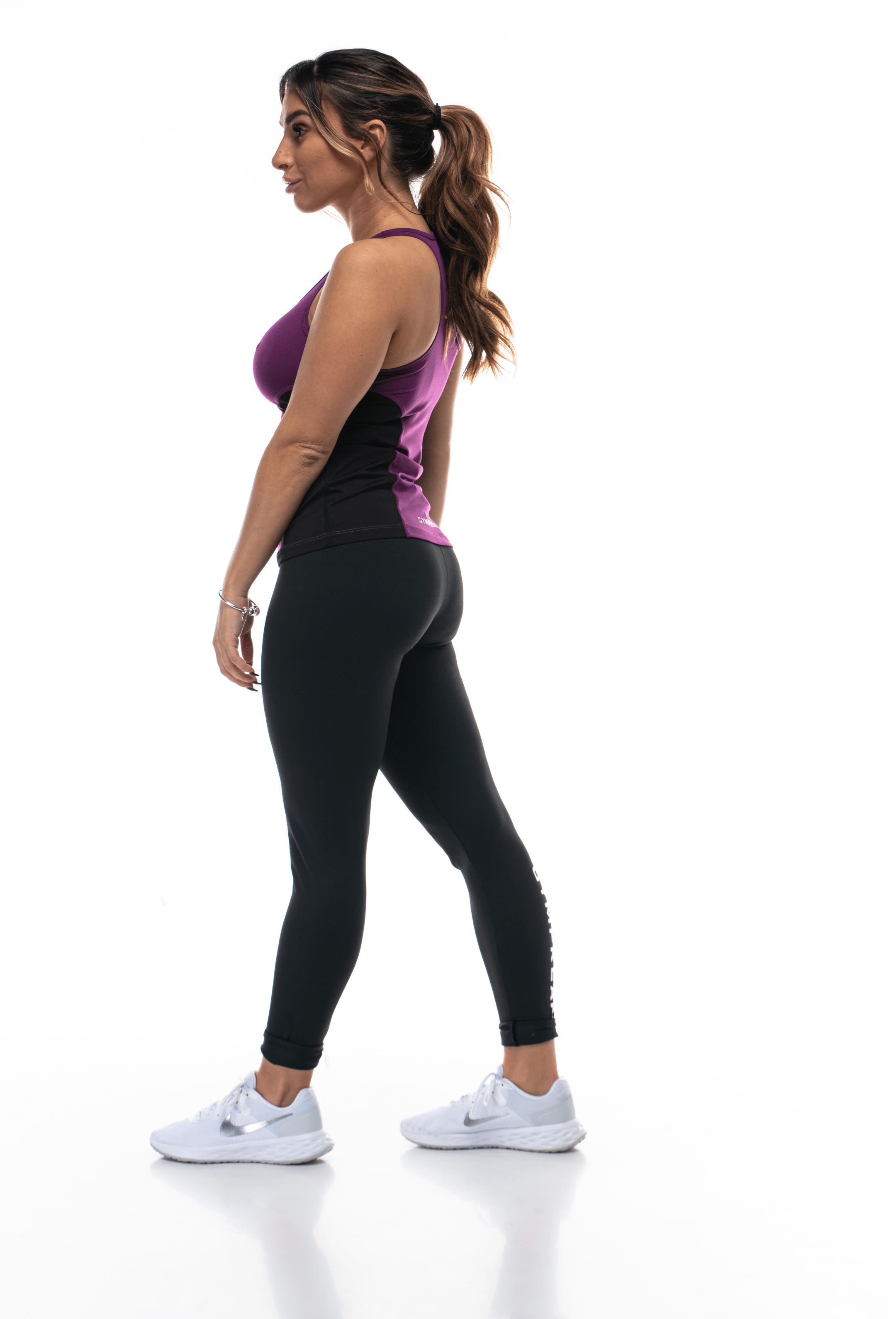 GymFreak Womens Active Vest - Purple