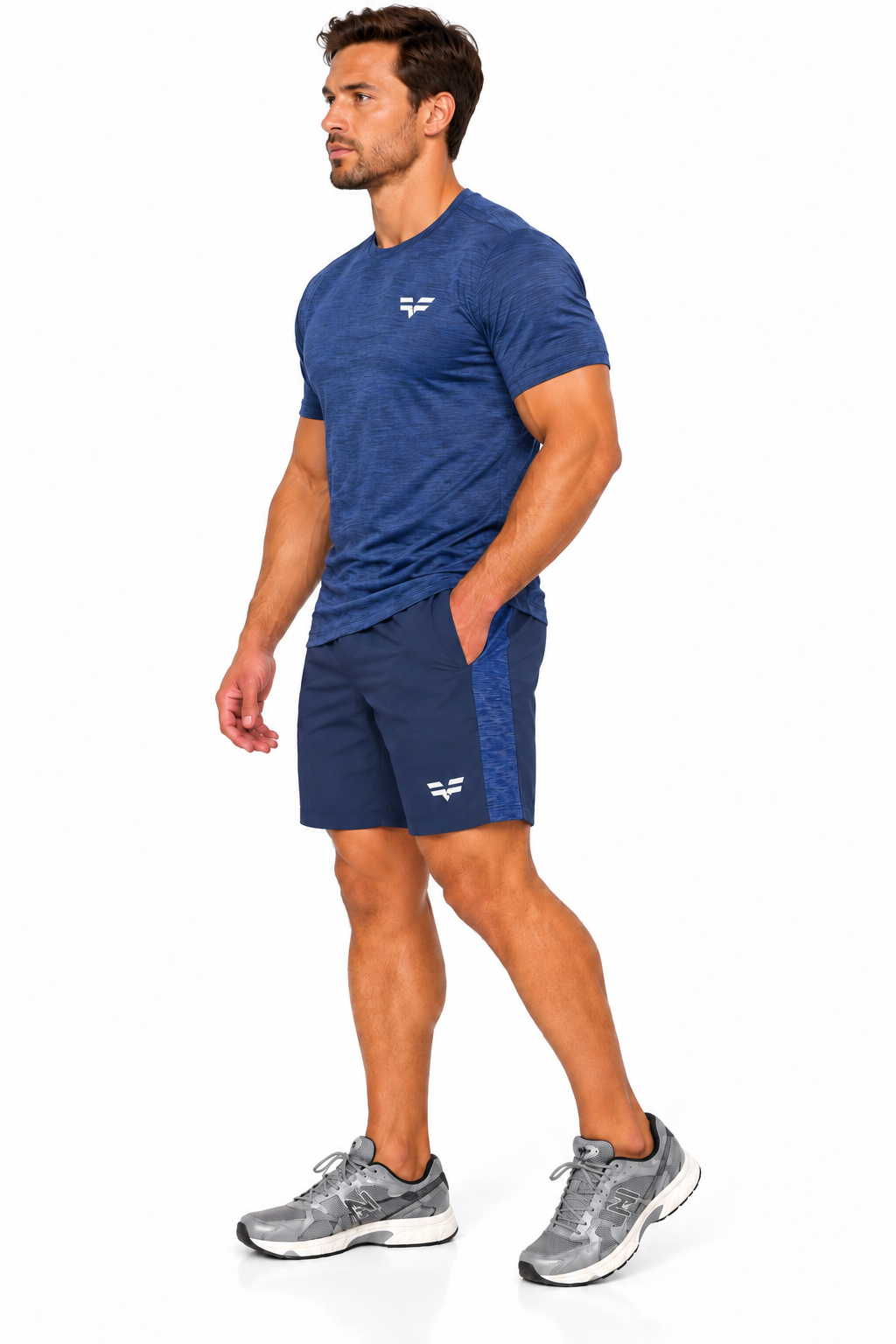 GymFreak Mens PRIME T-shirt - Navy Blue