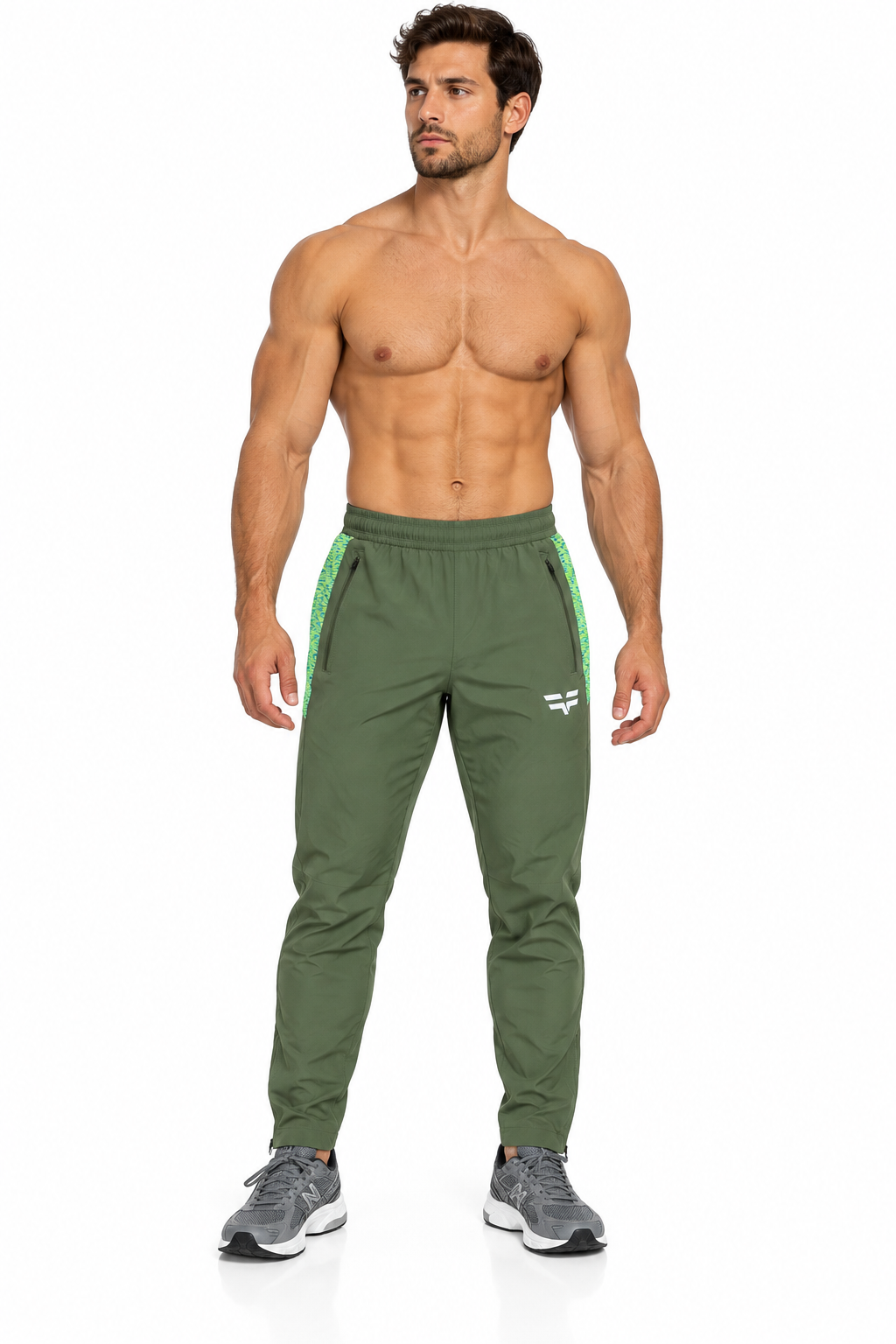 GymFreak Mens PRIME Joggers - Olive Green