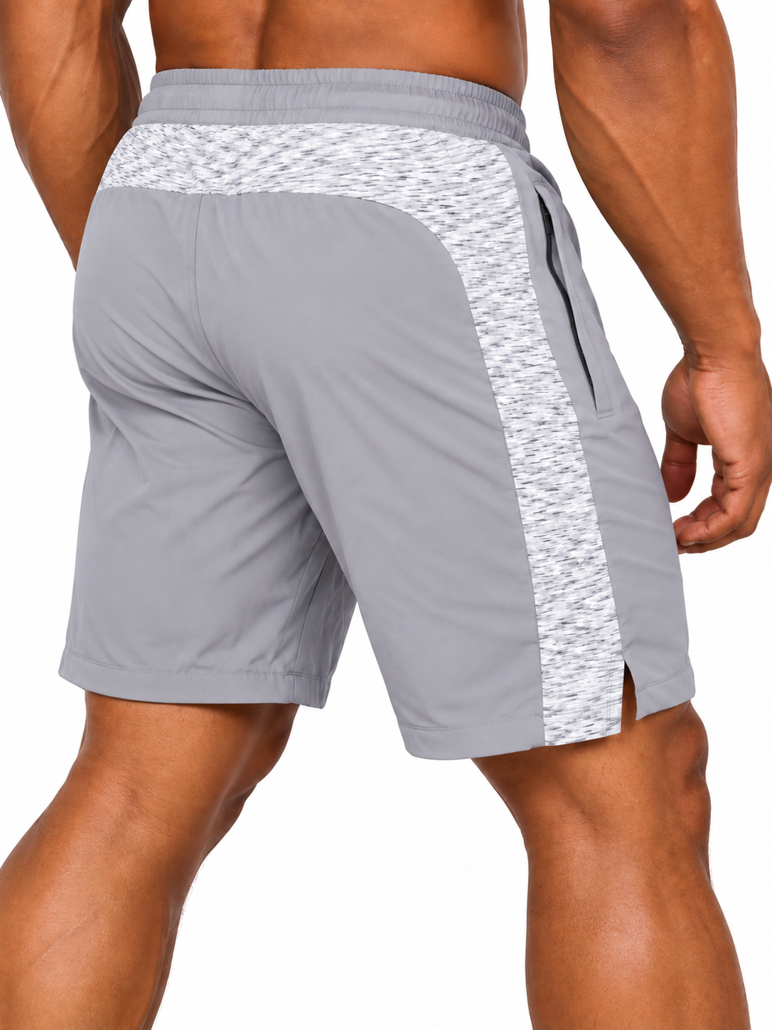 GYMFREAK Men's PRIME Shorts - Silver Grey