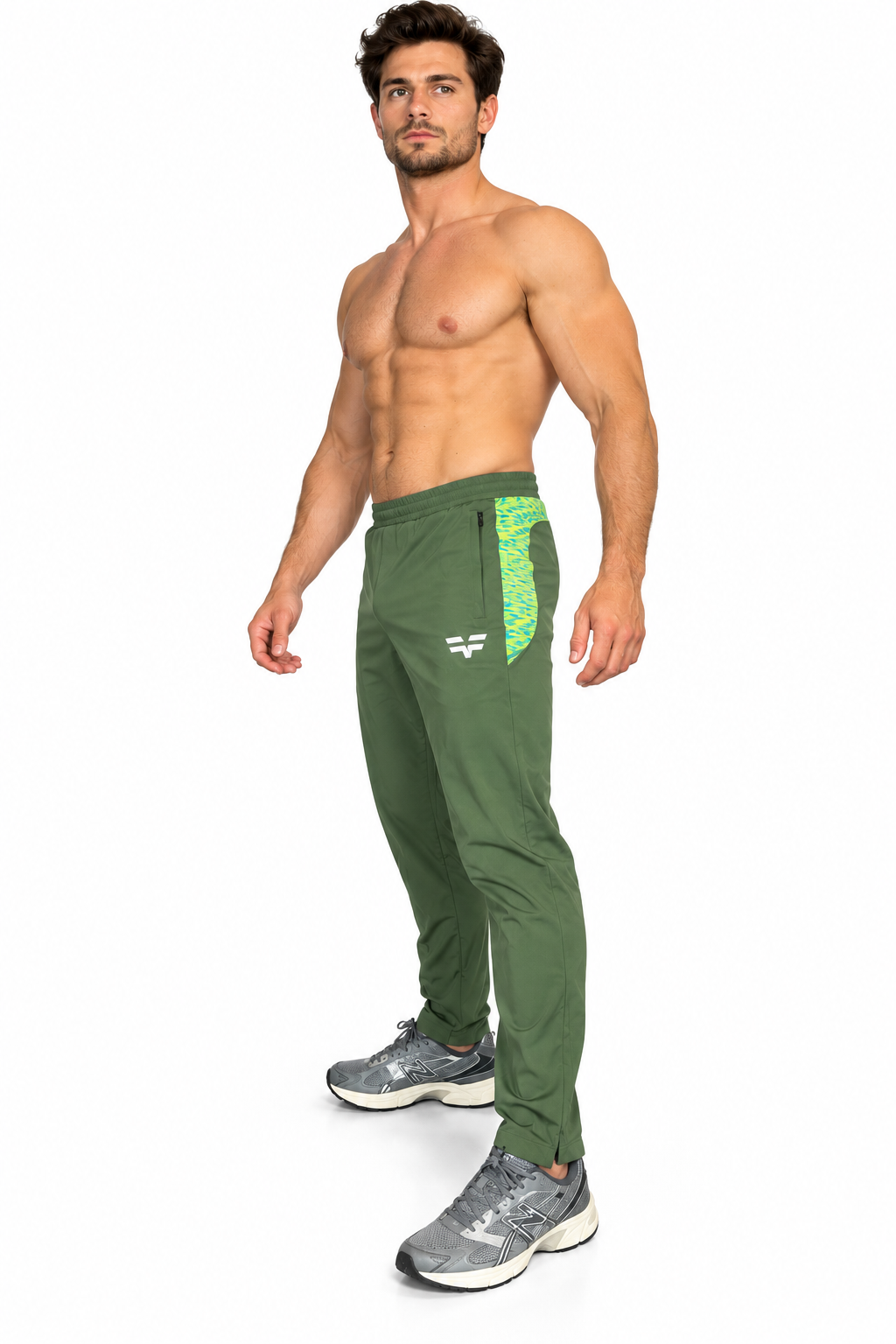 GymFreak Mens PRIME Joggers - Olive Green