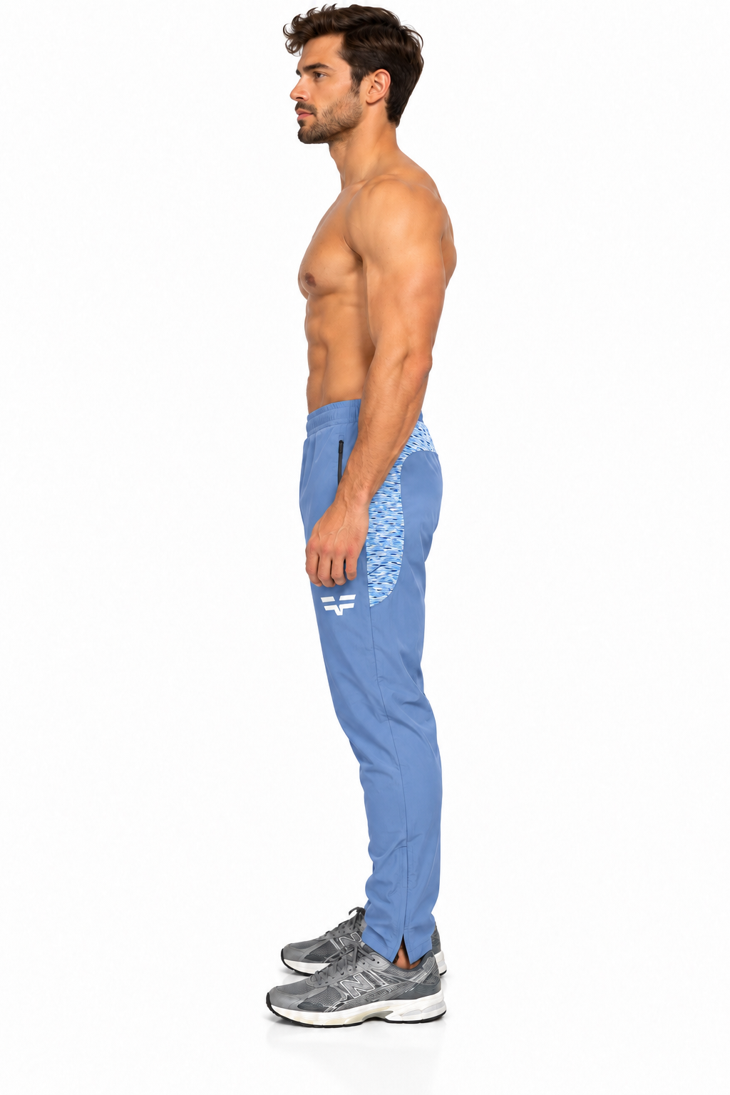GymFreak Mens PRIME Joggers - Sky Blue