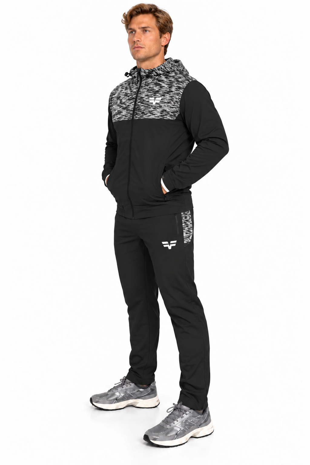 GymFreak Mens PRIME Jacket - Black
