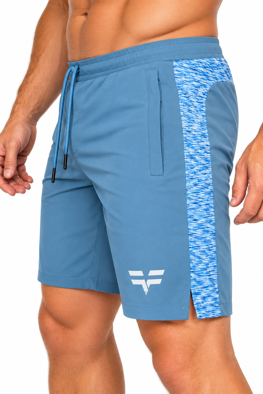 GYMFREAK Men's PRIME Shorts - Sky Blue