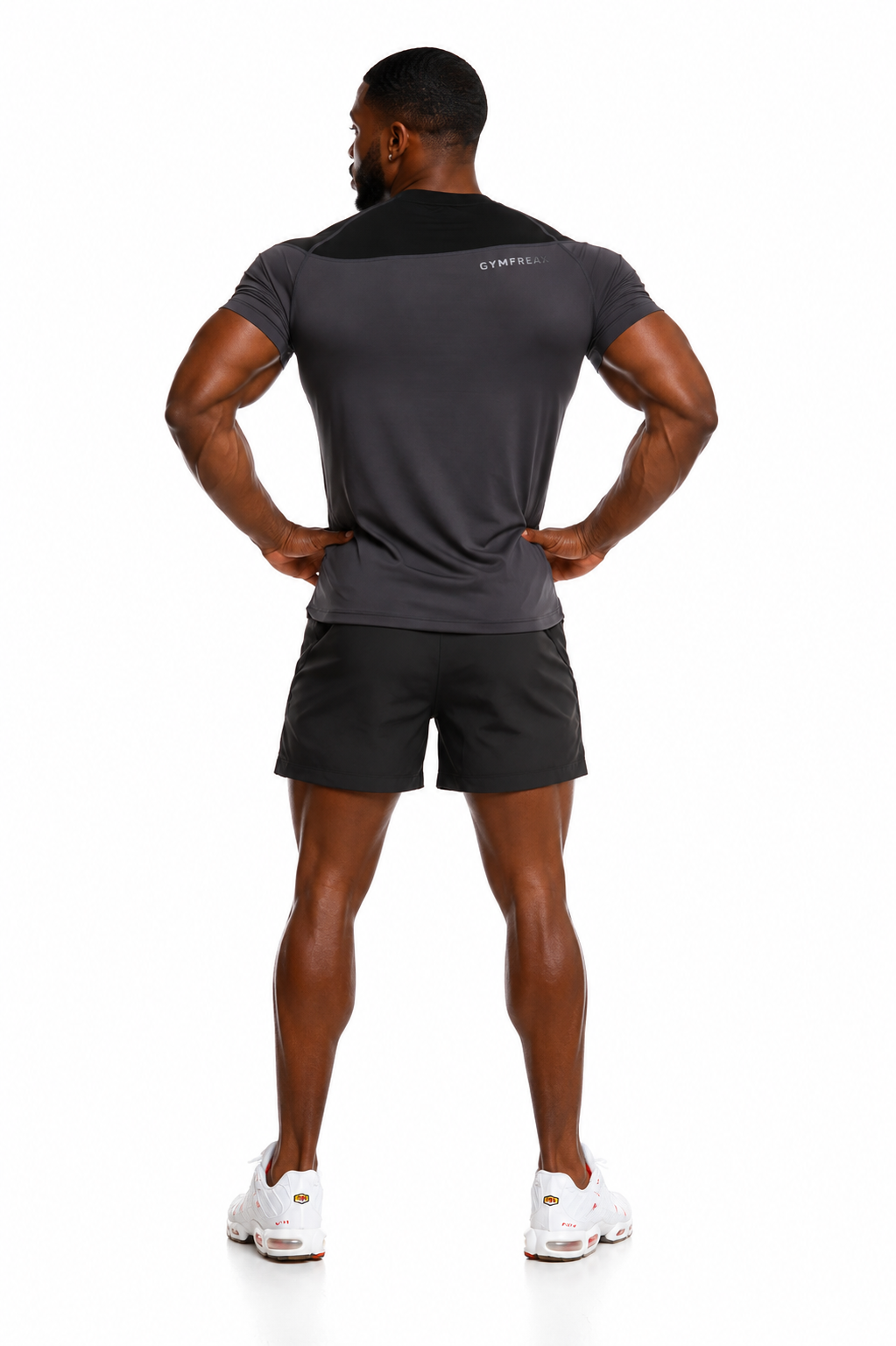 GymFreak Mens Pro T-Shirt - Grey