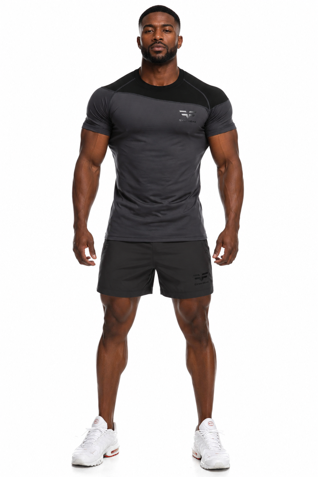 GymFreak Mens Pro T-Shirt - Grey