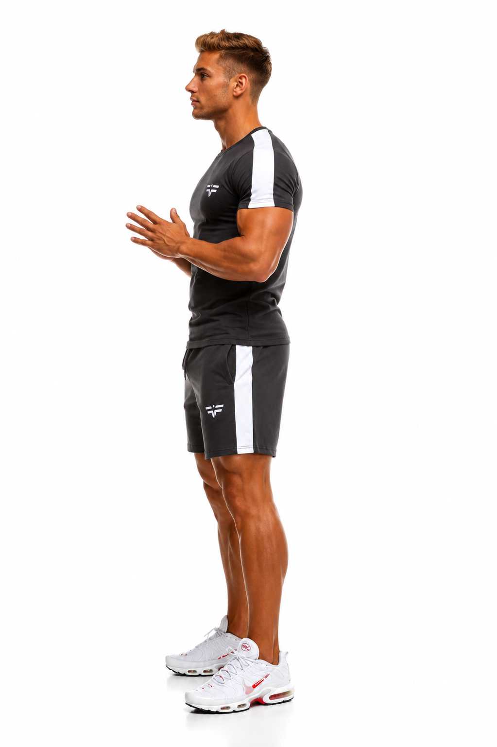 GymFreak Icon Range T-Shirt - Charcoal