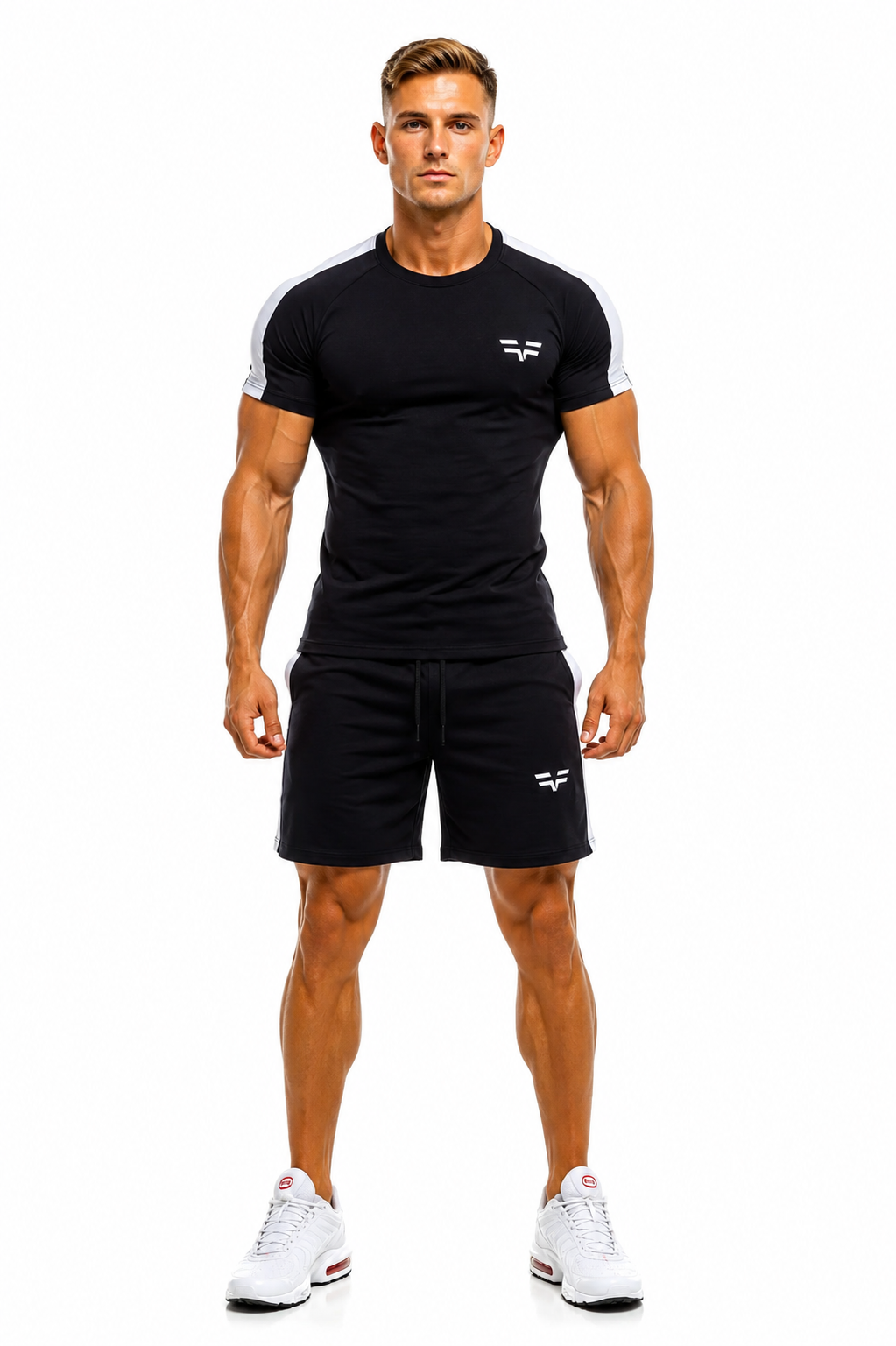 GymFreak Icon Range T-Shirt - Navy Blue
