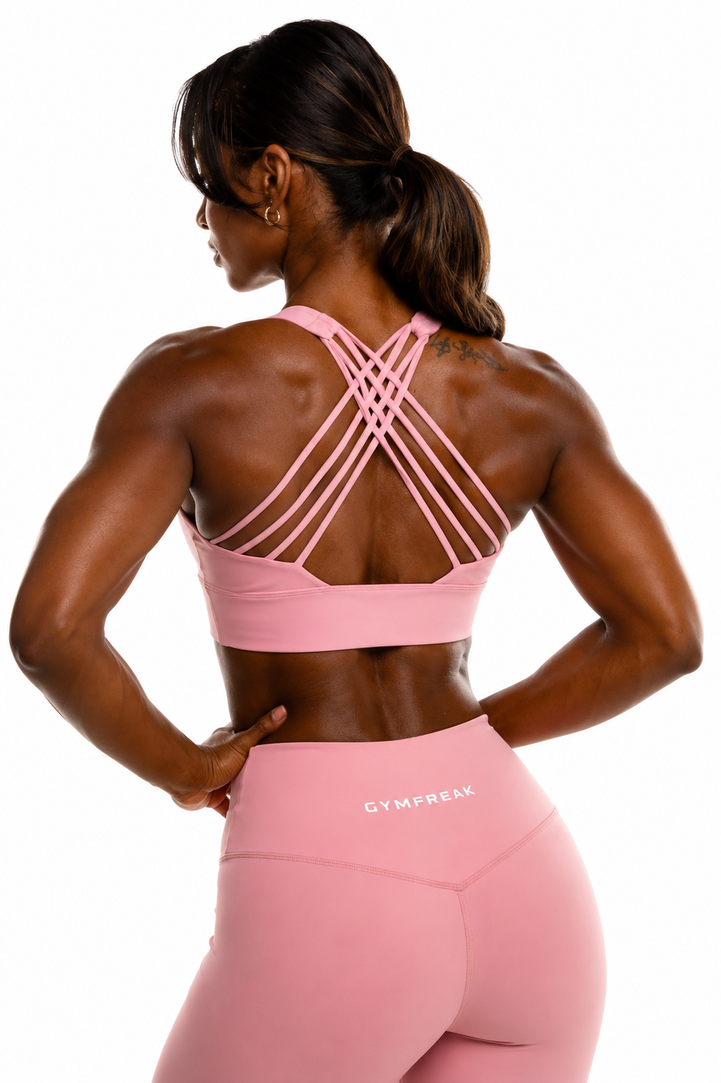 GymFreak Women's Vision Bra - Pink