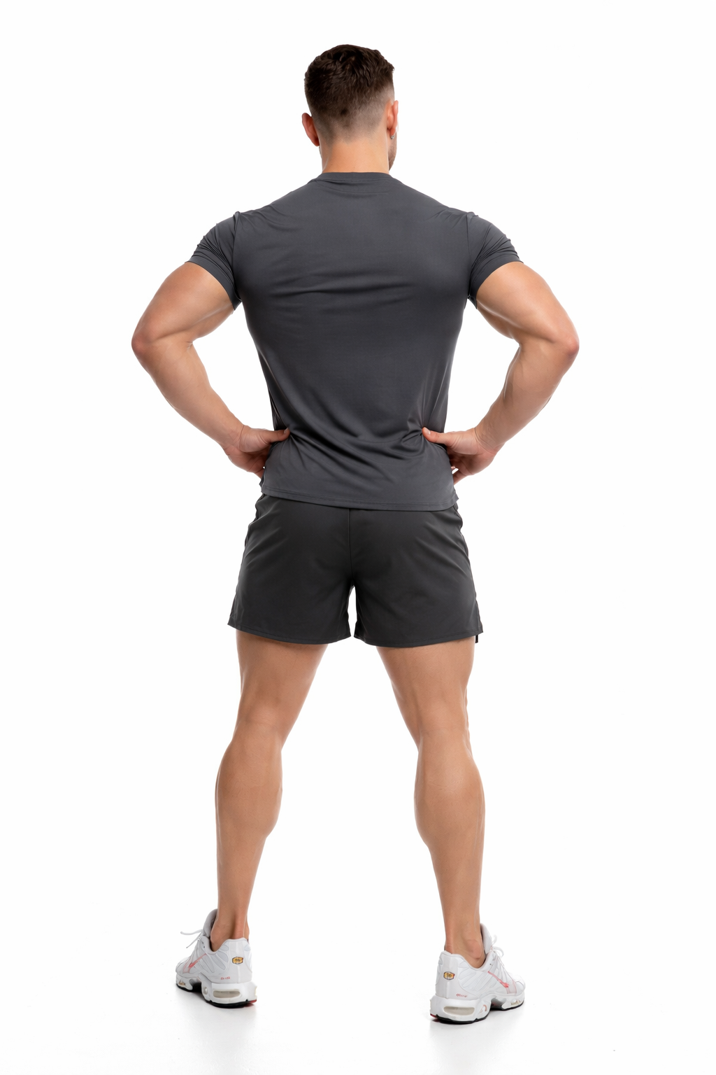 GymFreak Mens Fusion T-Shirt - Charcoal