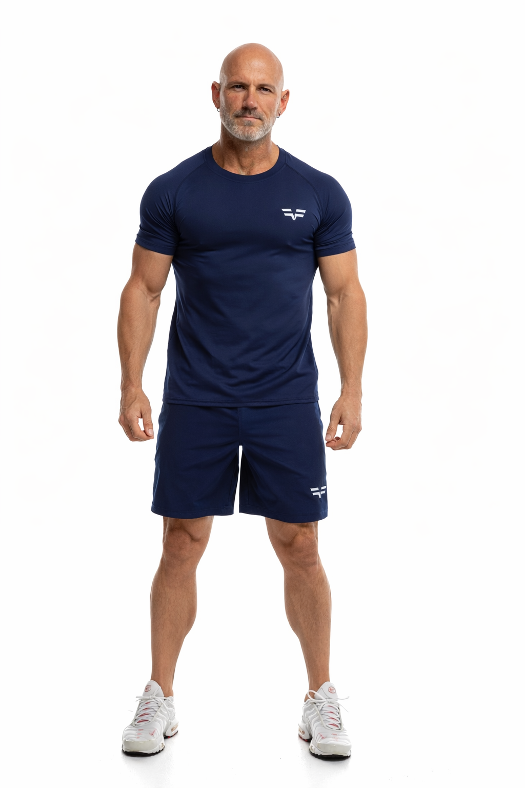GymFreak Mens 365 T-Shirt - Navy Blue