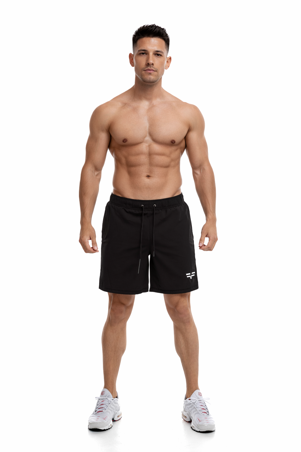 GymFreak Mens 365 Shorts - Black - 7 inch