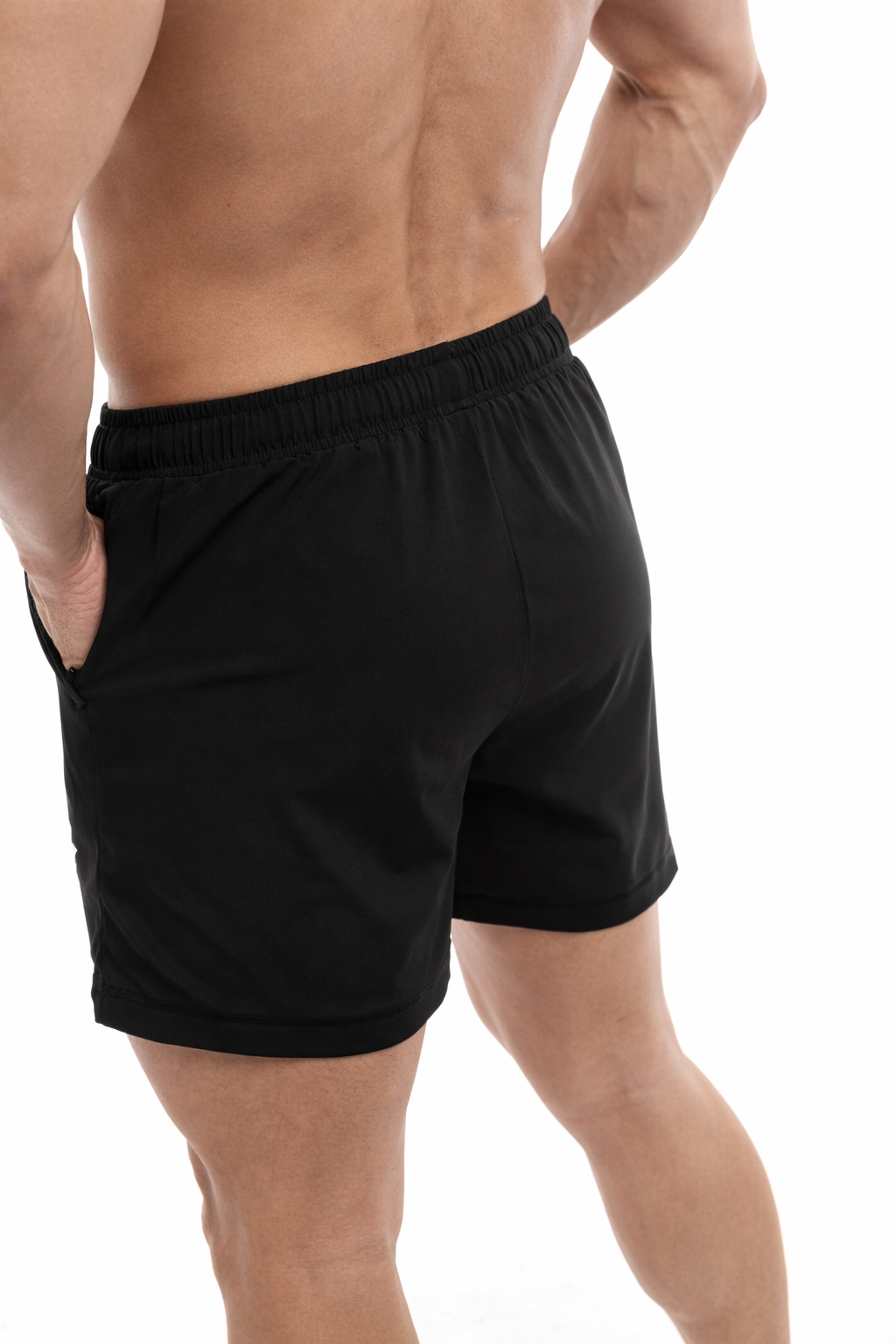 GymFreak Mens 365 Shorts - Black - 3.5inch
