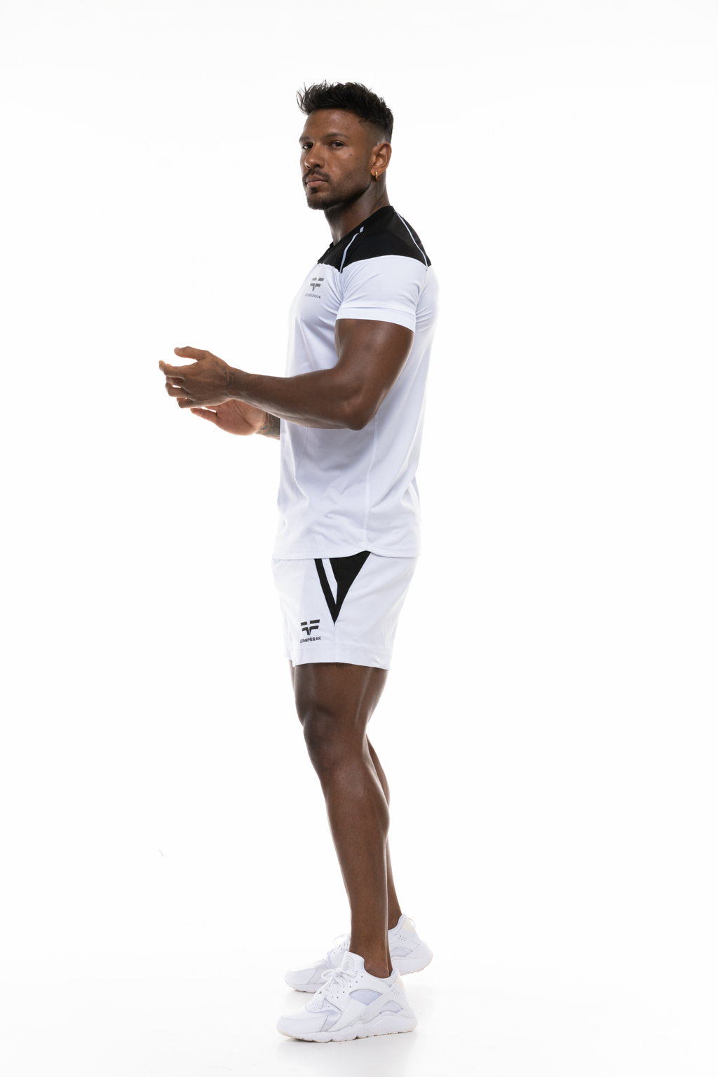 GymFreak Mens Pro T-Shirt - White