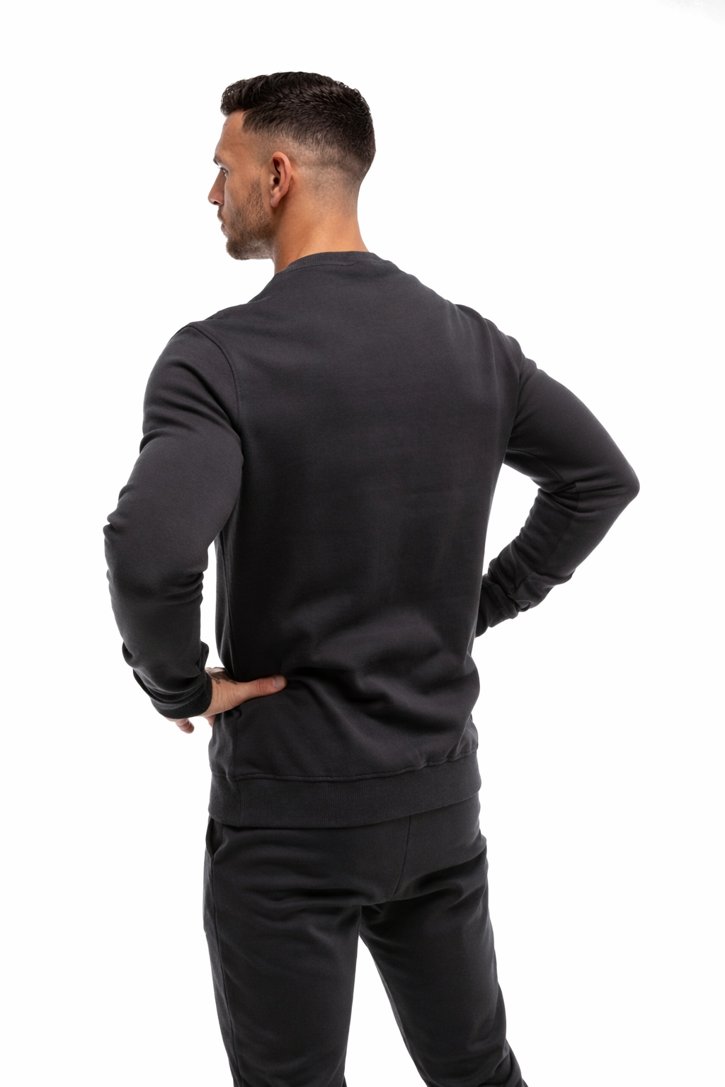GymFreak Mens Power Sweatshirt - Charcoal