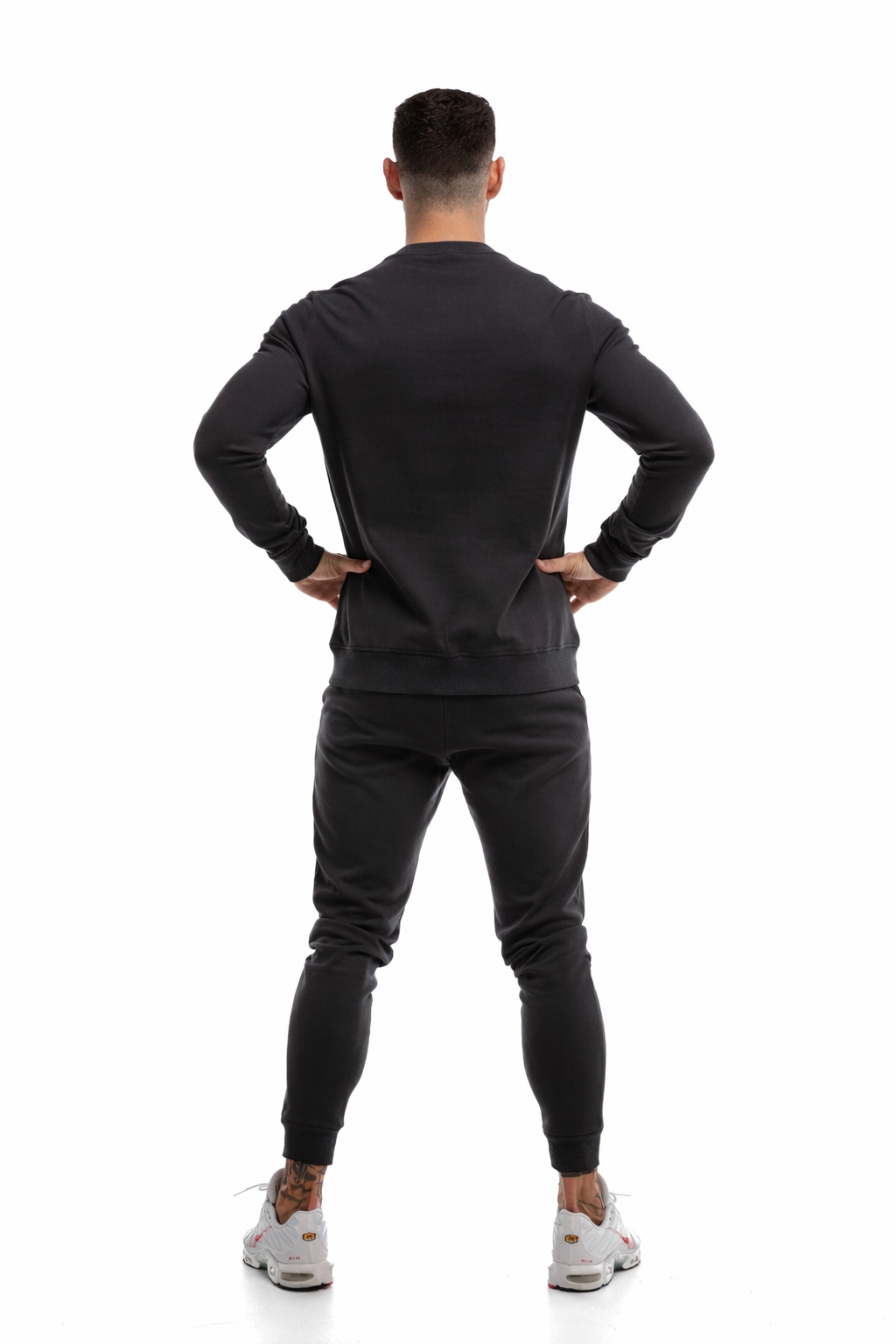 GymFreak Mens Power Sweatshirt - Charcoal