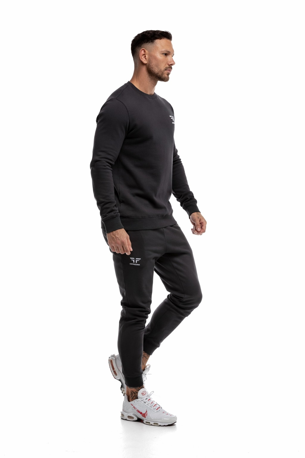 GymFreak Mens Power Sweatshirt - Charcoal
