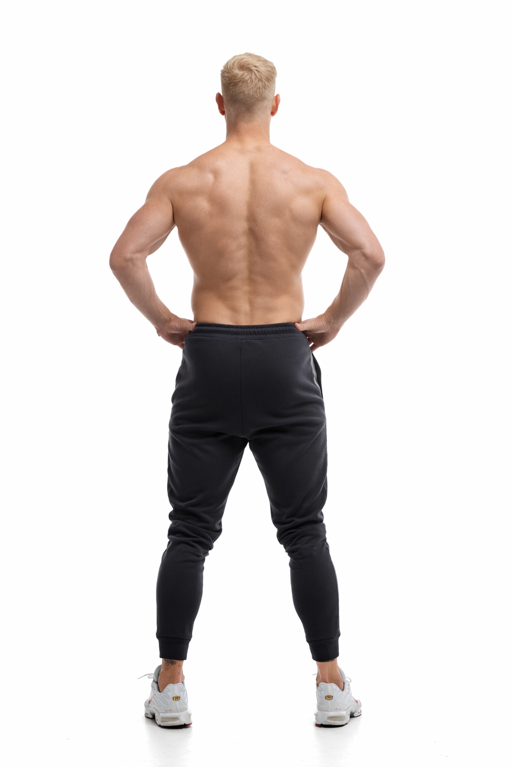 GymFreak Mens Power Joggers - Charcoal
