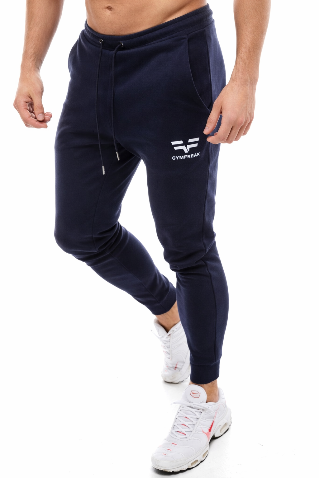 GymFreak Mens Power Joggers - Navy Blue