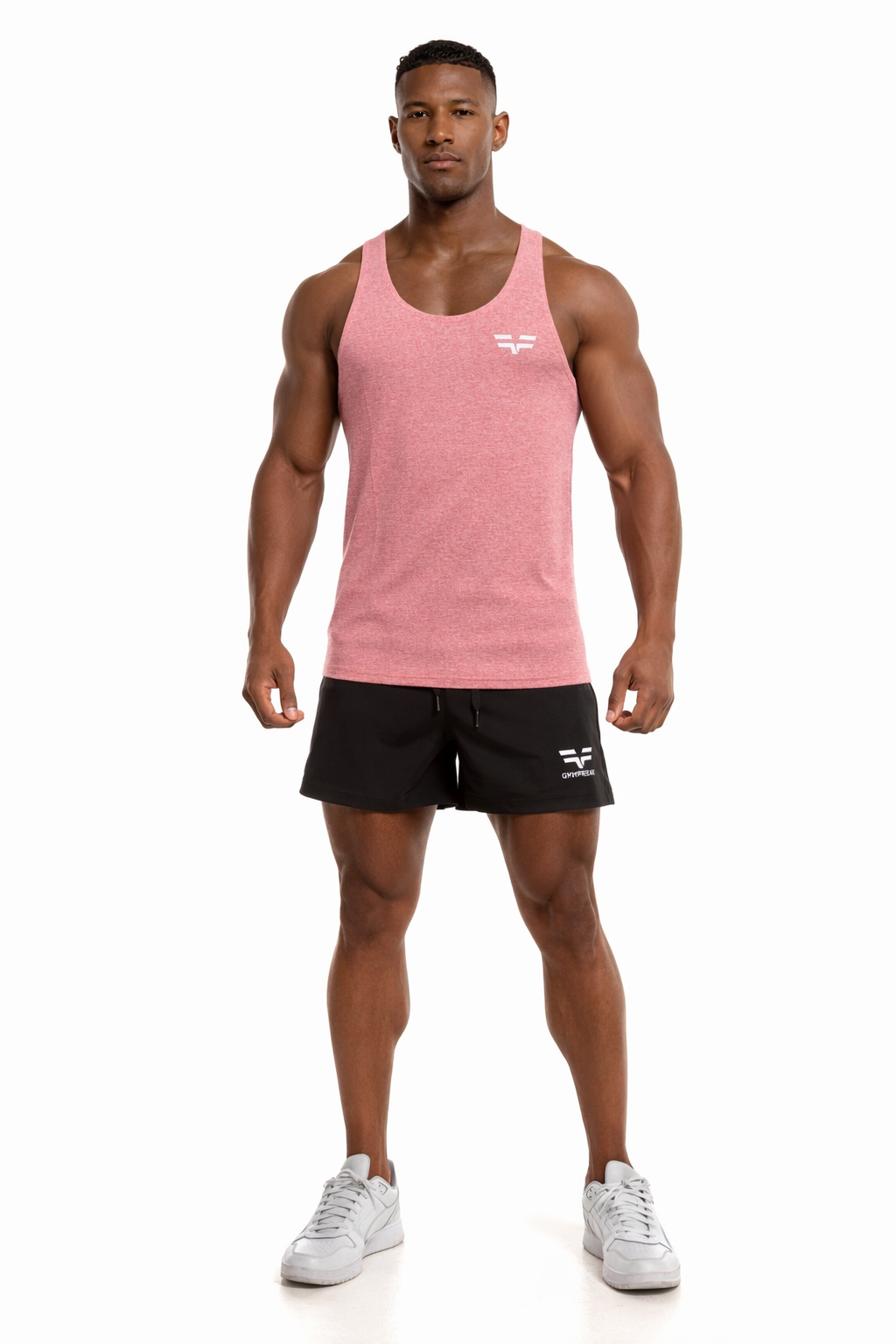 GymFreak Mens Active Vest - Red