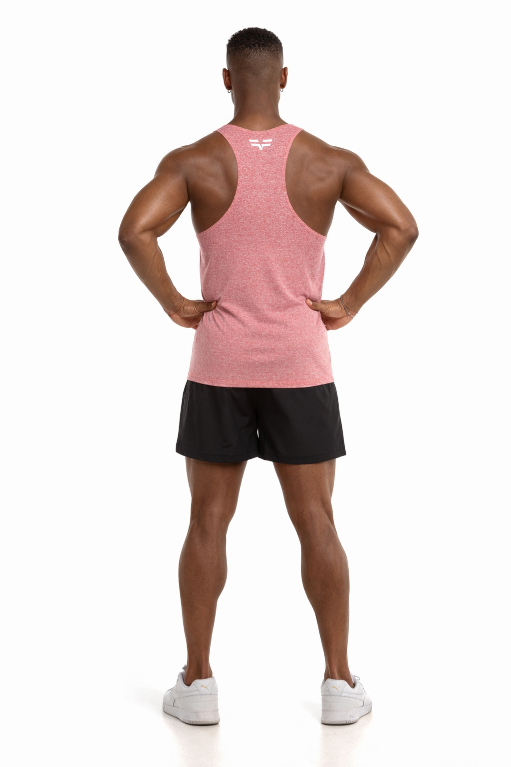 GymFreak Mens Active Vest - Red