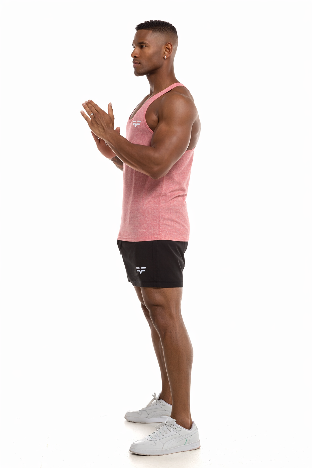 GymFreak Mens Active Vest - Red