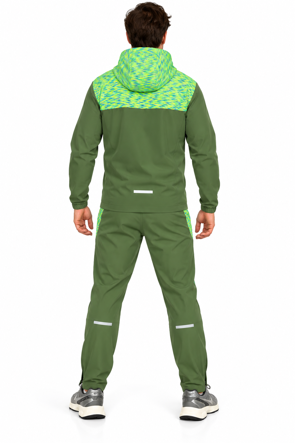 GymFreak Mens PRIME Jacket - Olive Green