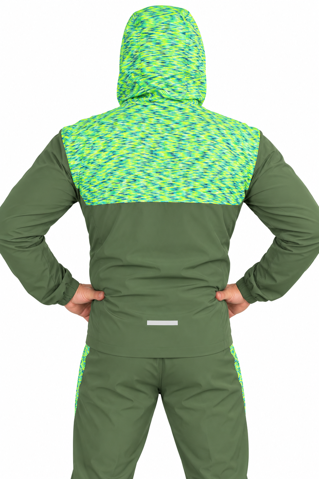 GymFreak Mens PRIME Jacket - Olive Green