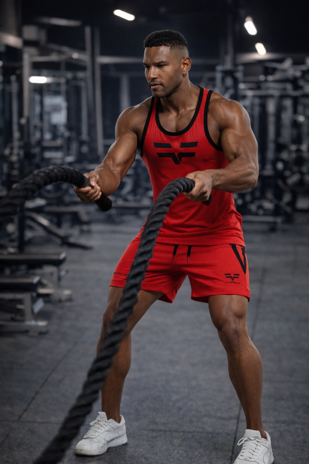 GymFreak Mens Pro Vest - Red