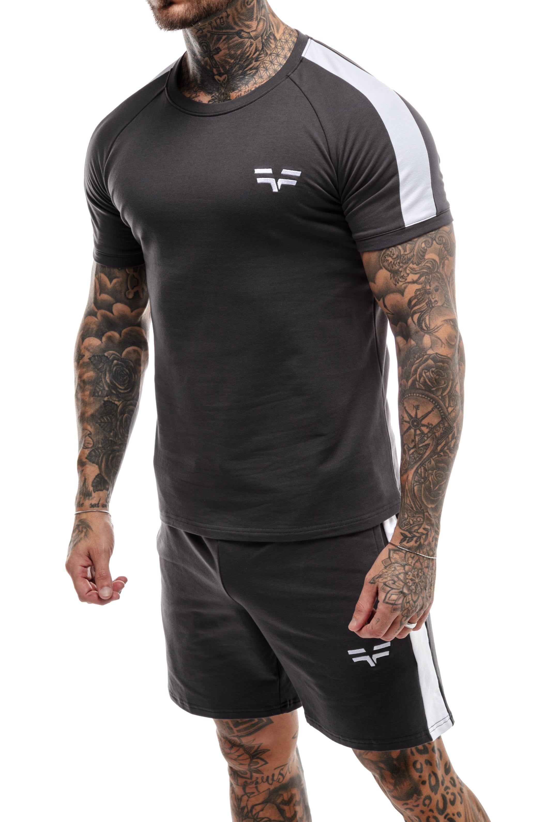 GymFreak Icon Range T-Shirt - Charcoal