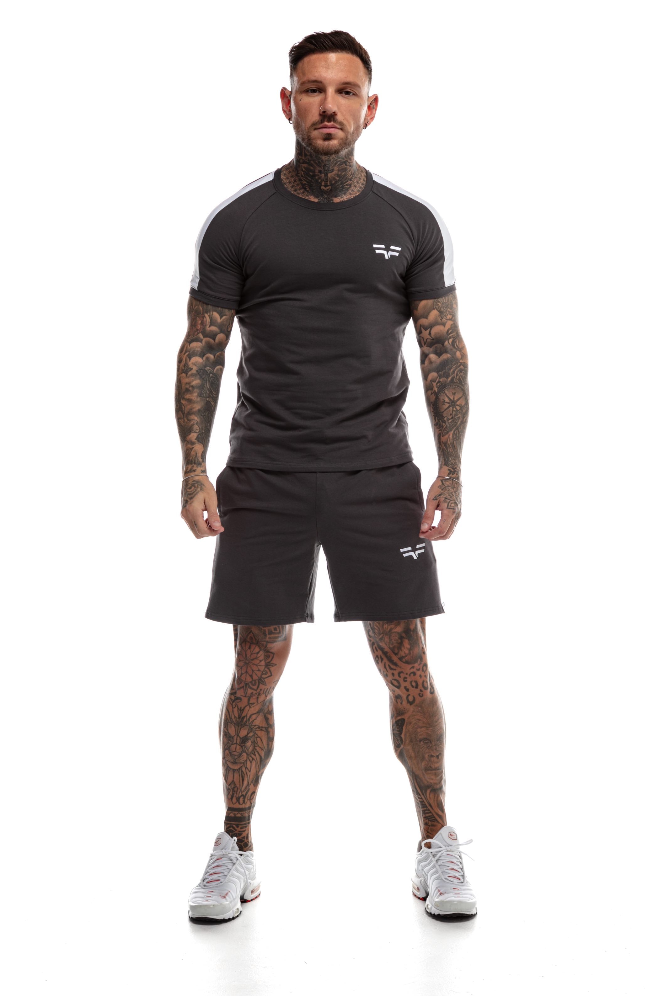 GymFreak Icon Range T-Shirt - Charcoal