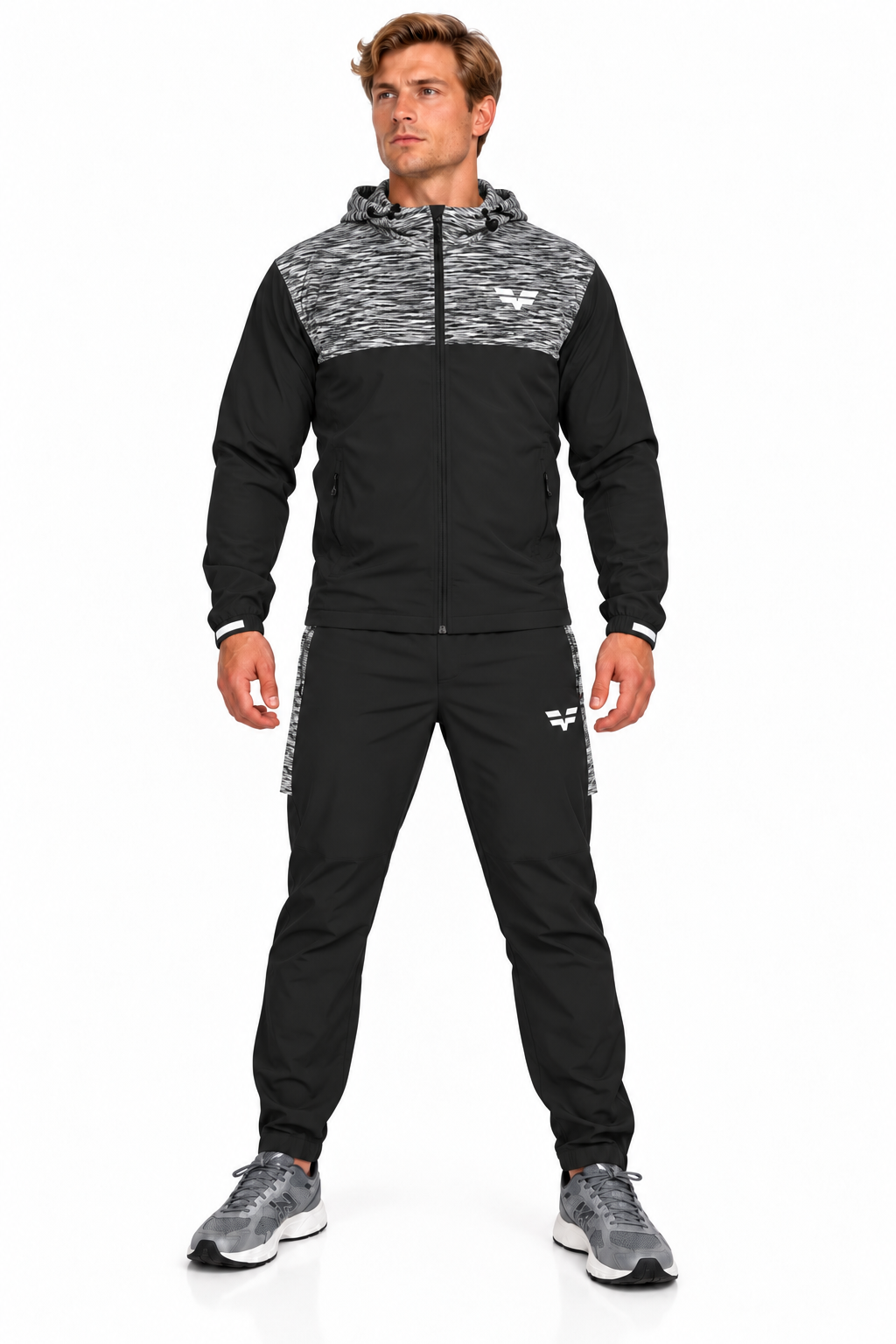 GymFreak Mens PRIME Jacket - Black