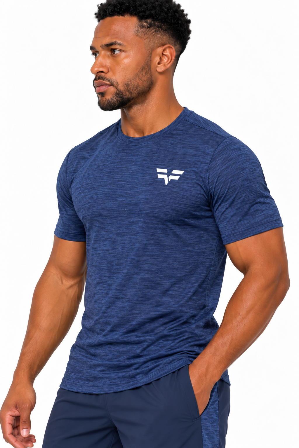 GymFreak Mens PRIME T-shirt - Navy Blue